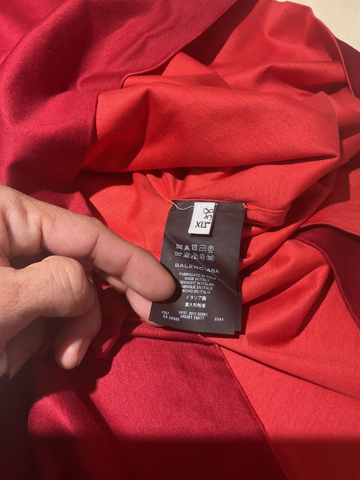 Balenciaga BALENCIAGA Reversible Polo Tee Size XL Size US XL / EU 56 / 4 - 11 Thumbnail