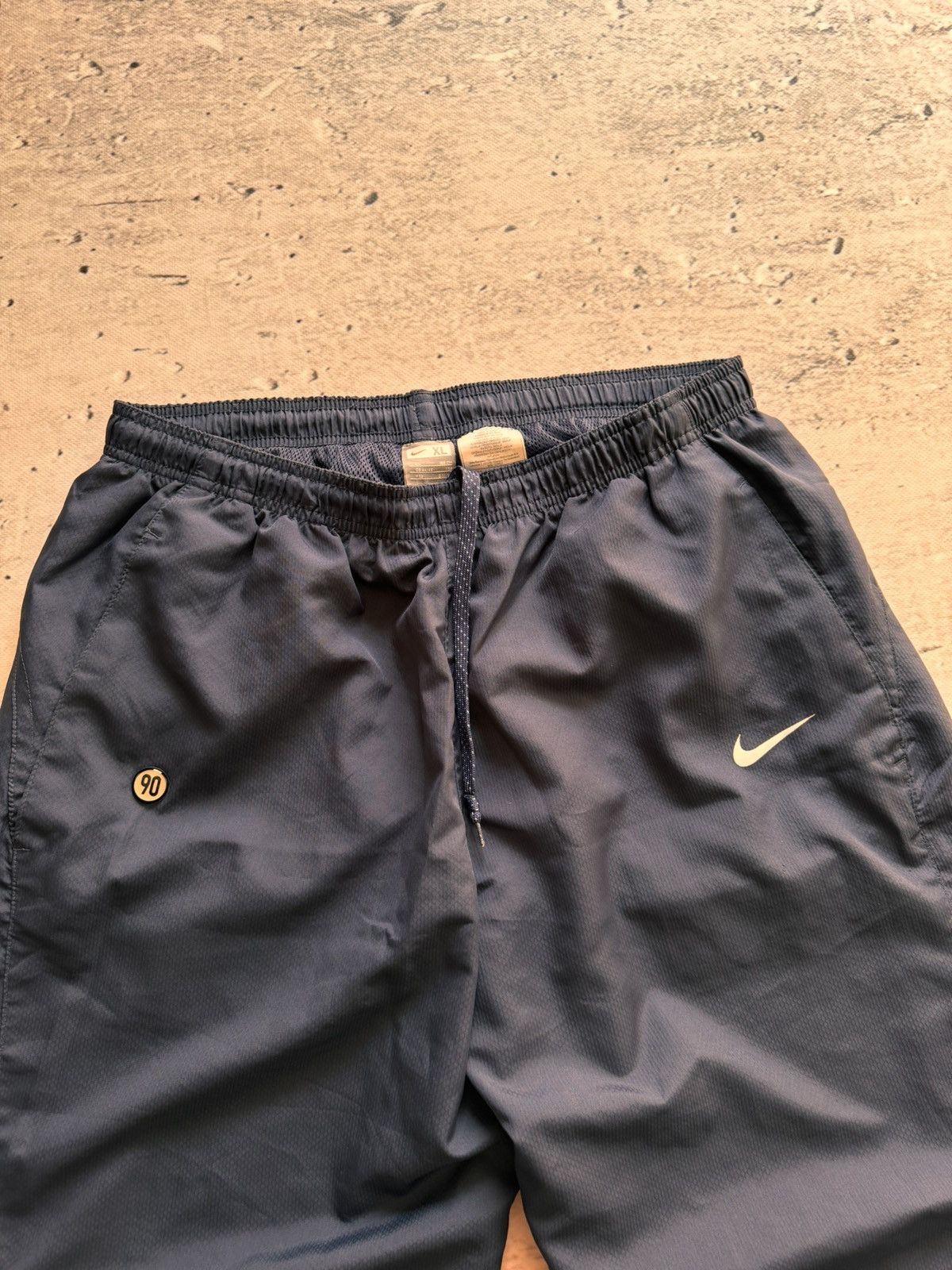 Nike × Vintage NIKE VINTAGE BASIC LOGO OVERSIZE BAGGY PANTS Size US 34 / EU 50 - 4 Thumbnail