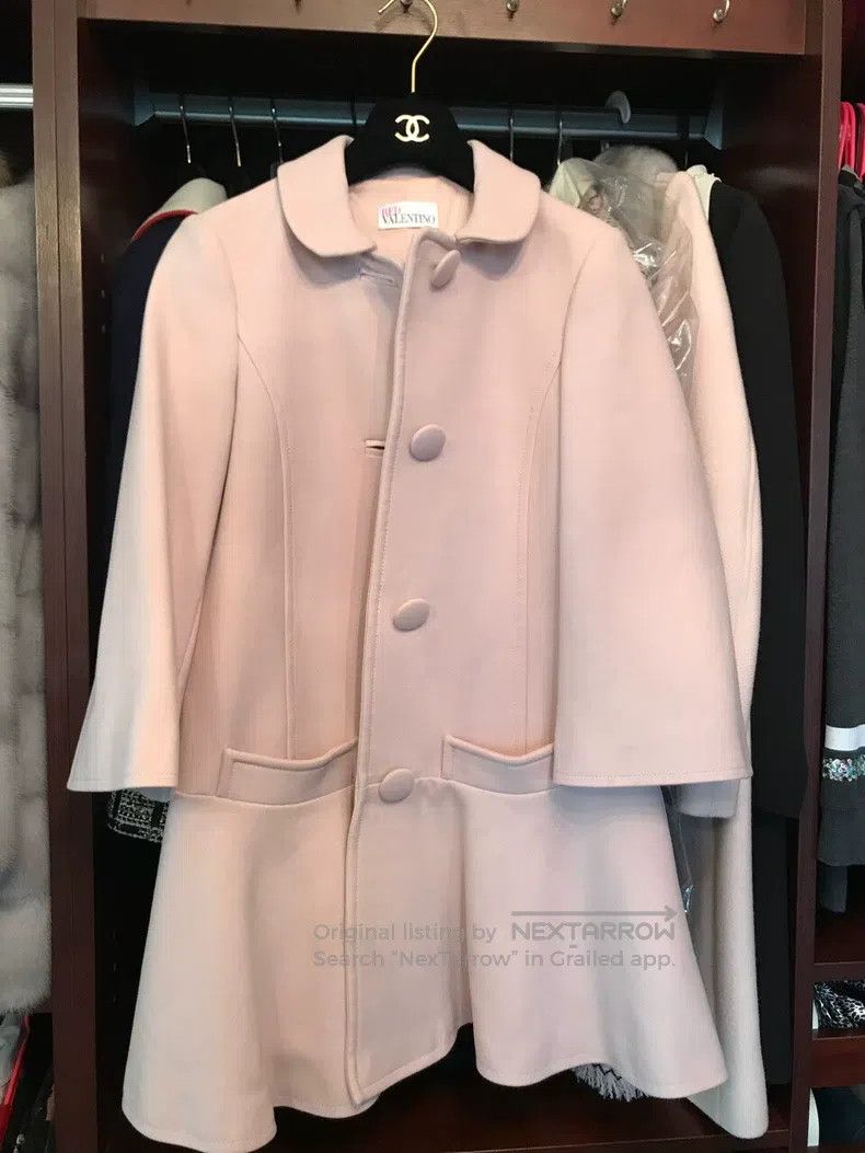Valentino Valentino Pink coat coat Size S / US 4 / IT 40 - 2 Thumbnail
