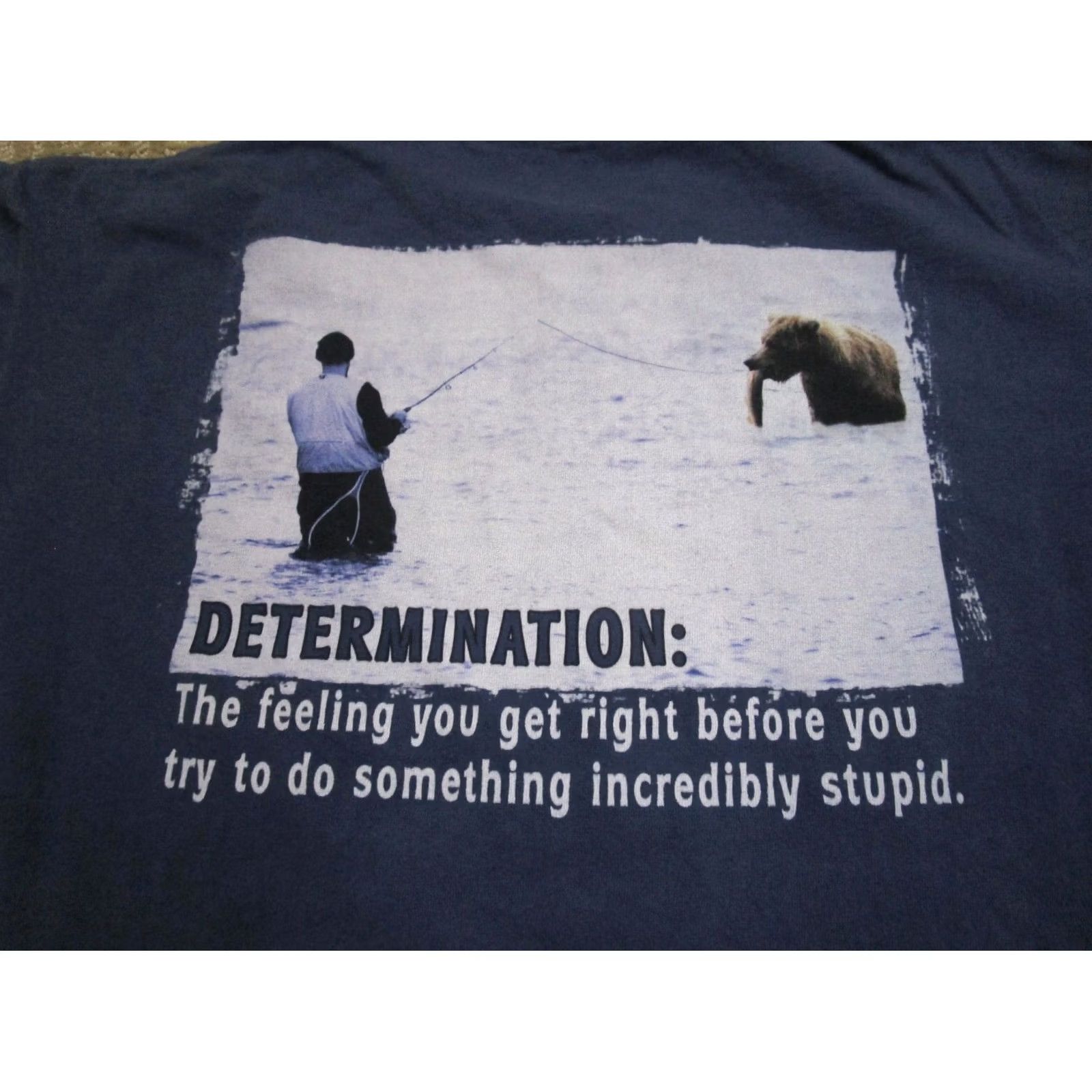 The Mountain The Mountain Shirt Men Large Blue Short Sleeve Cotton Graphic Print Logo T-Shirt For Outdoor Quotes Shirt Mens Size US L / EU 52-54 / 3 - 4 Thumbnail