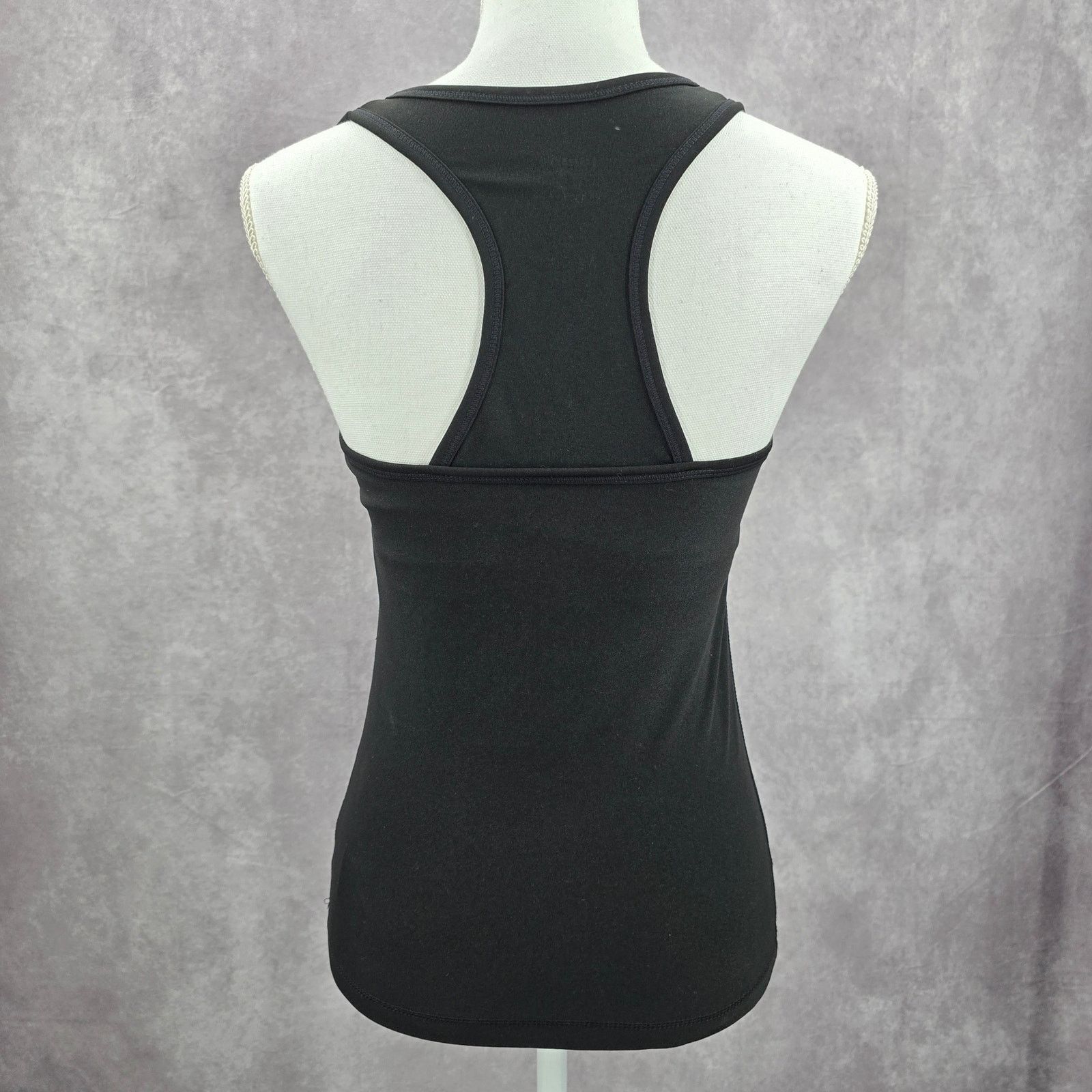 Other Danskin Now Black Crisscross Activewear Tank Top Small Size S / US 4 / IT 40 - 2 Thumbnail