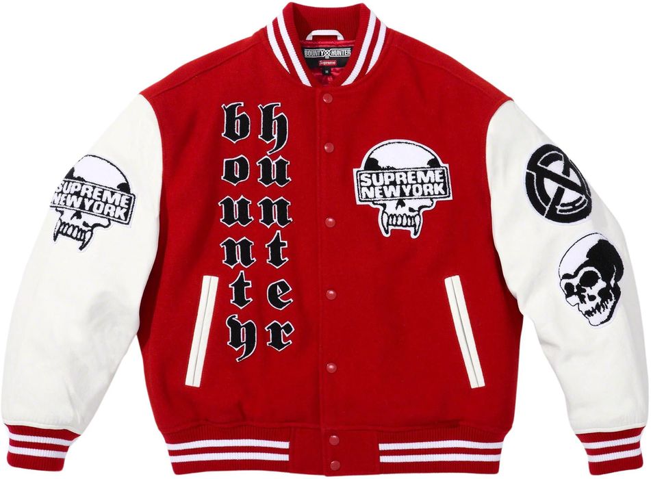 supreme nba varsity jacket