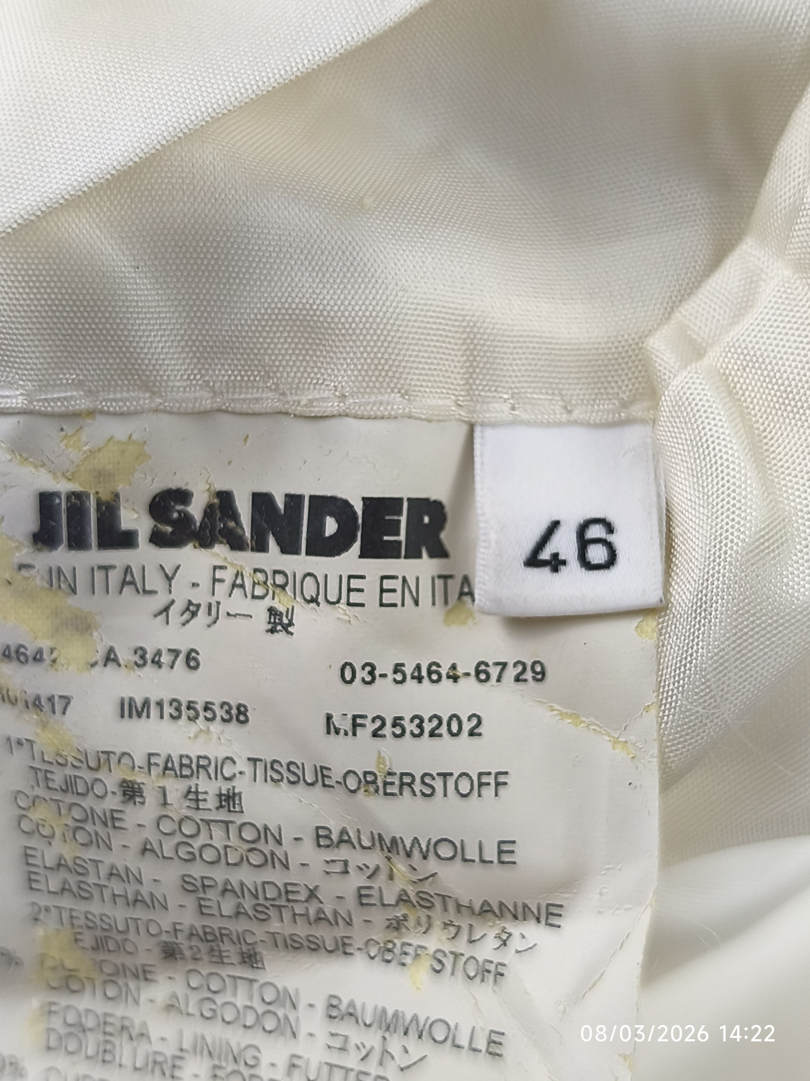 Jil Sander Jil sander S/S 13 blazer jacket tailor made Size US S / EU 44-46 / 1 - 19 Thumbnail