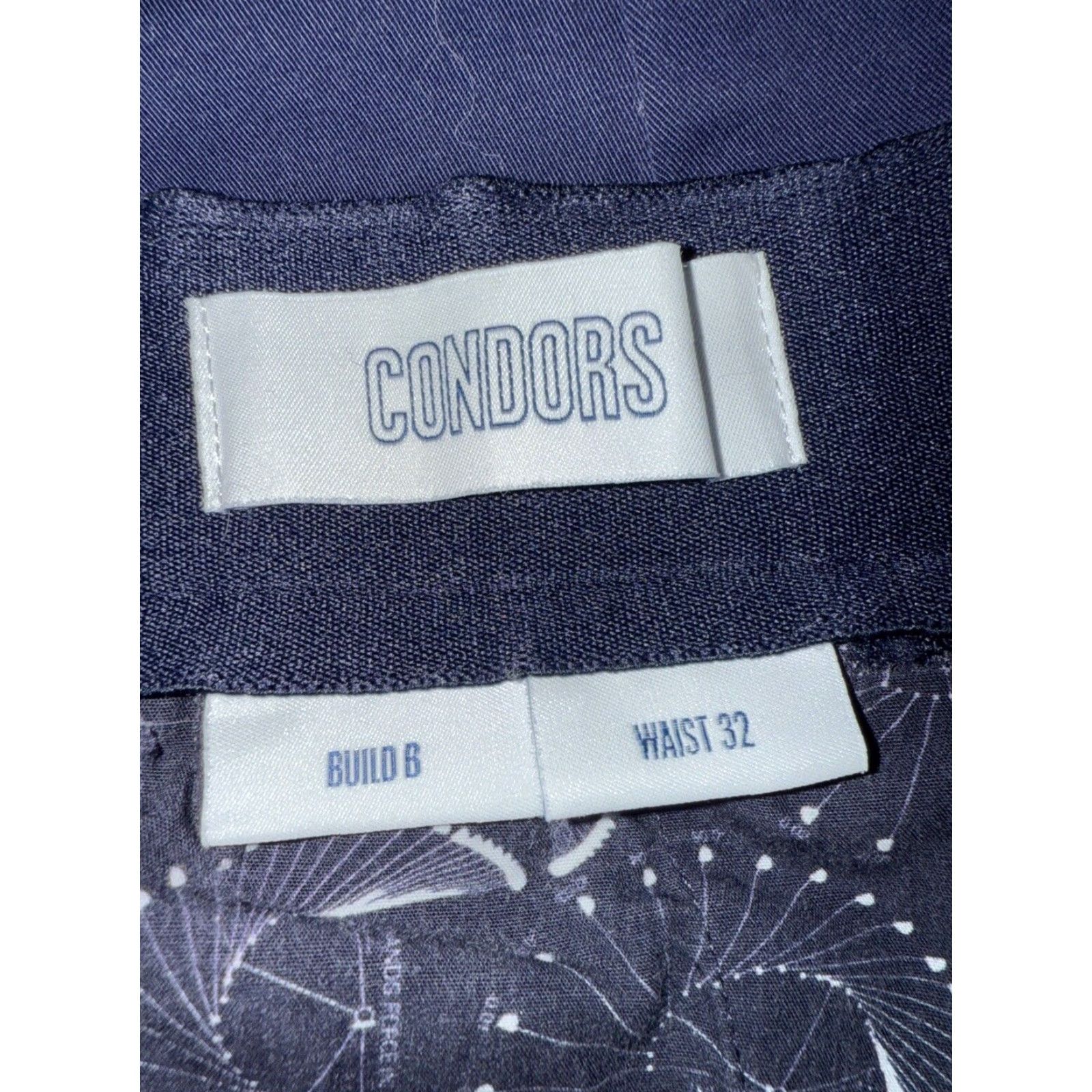 Vintage Spoke Condors Stretch Trousers Mens 32 x 29.5 Purple Cotton Blend Size US 32 / EU 48 - 8 Thumbnail