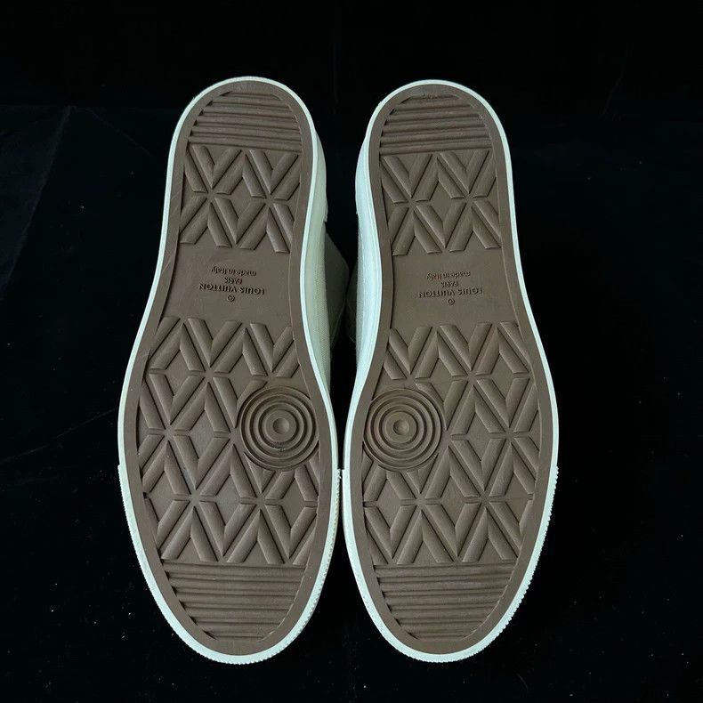Louis Vuitton Louis Vuitton Canvas Patchwork Leather Badge High Top Snea Size US 9.5 / EU 42-43 - 5 Thumbnail