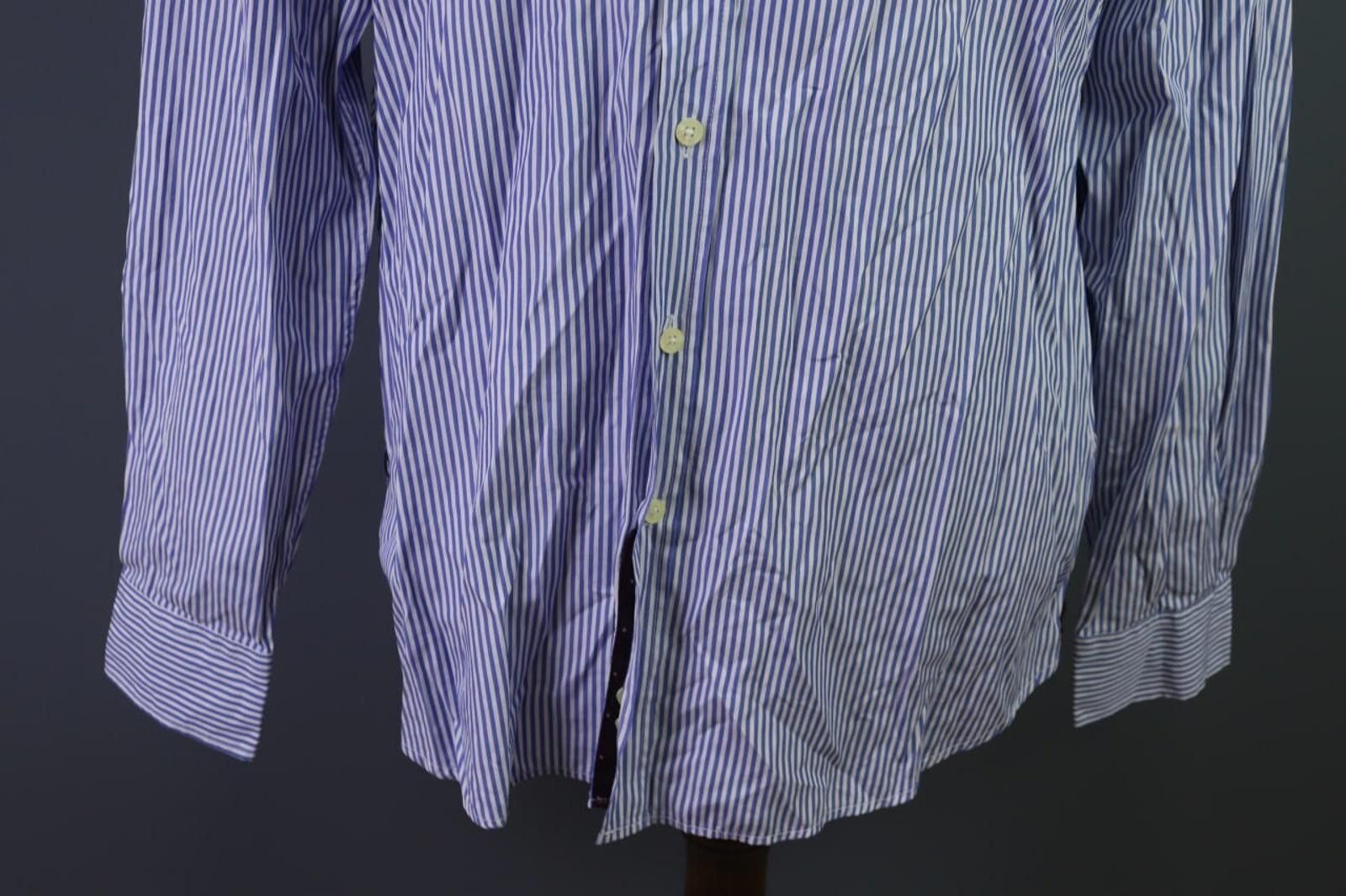 La Martina La Martina Buenos Aires Blue Striped Button Shirt Size XXL Size US XXL / EU 58 / 5 - 5 Thumbnail