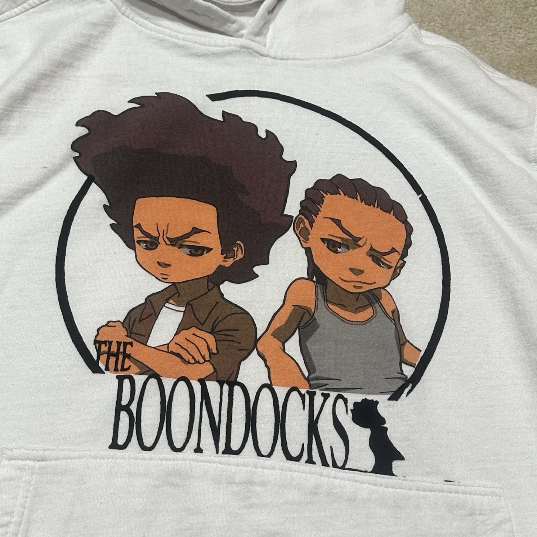 Vintage The Boondock Hoodie Sweatshirt Mens Large White Size US L / EU 52-54 / 3 - 3 Thumbnail