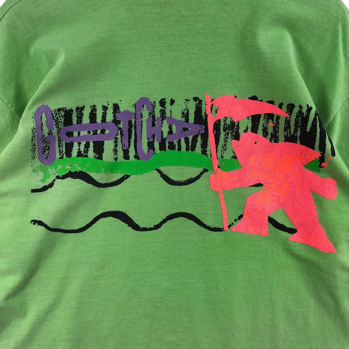 Gotcha × Vintage Pick!! Vtg GOTCHA Surfing Big Back Hit Logo Top Tee Tshirt Size US L / EU 52-54 / 3 - 9 Thumbnail