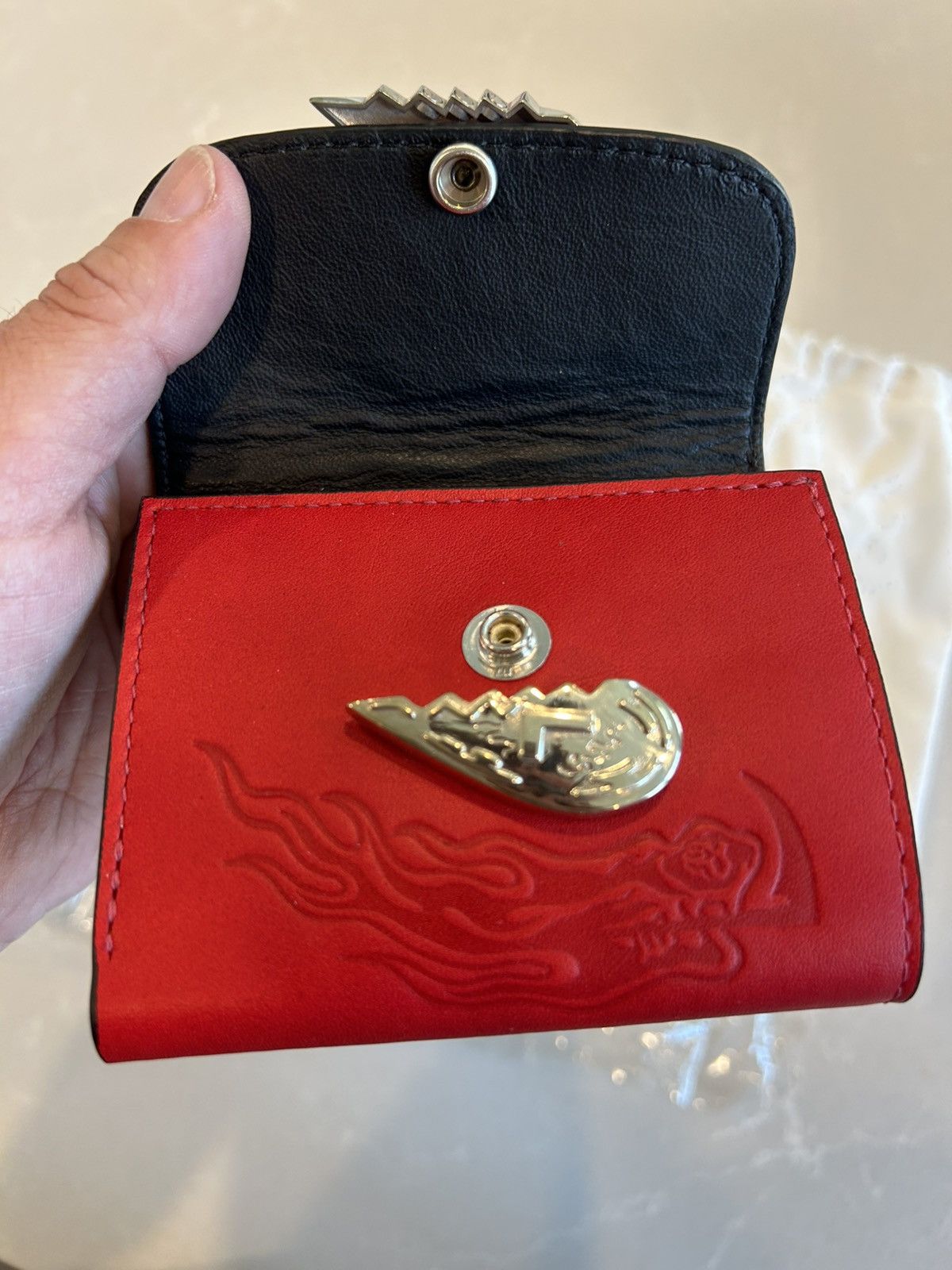 Warren Lotas Warren Lotas “Broken Heart” Wallet Size ONE SIZE - 2 Thumbnail