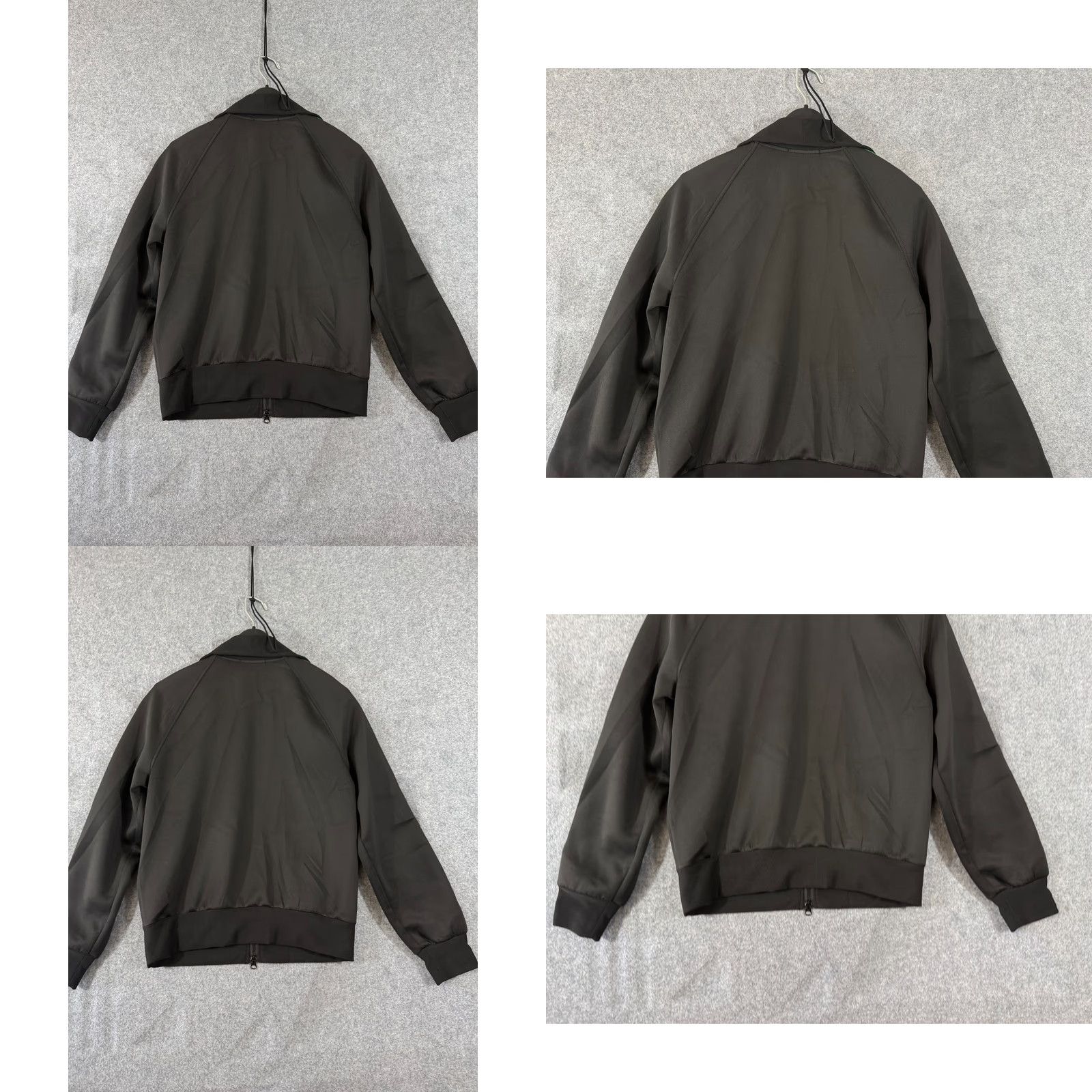 Rainbow Pam & Gela Track Jacket Womens M Black Full Zip Rainbow Sleeve Pockets Size M / US 6-8 / IT 42-44 - 8 Thumbnail