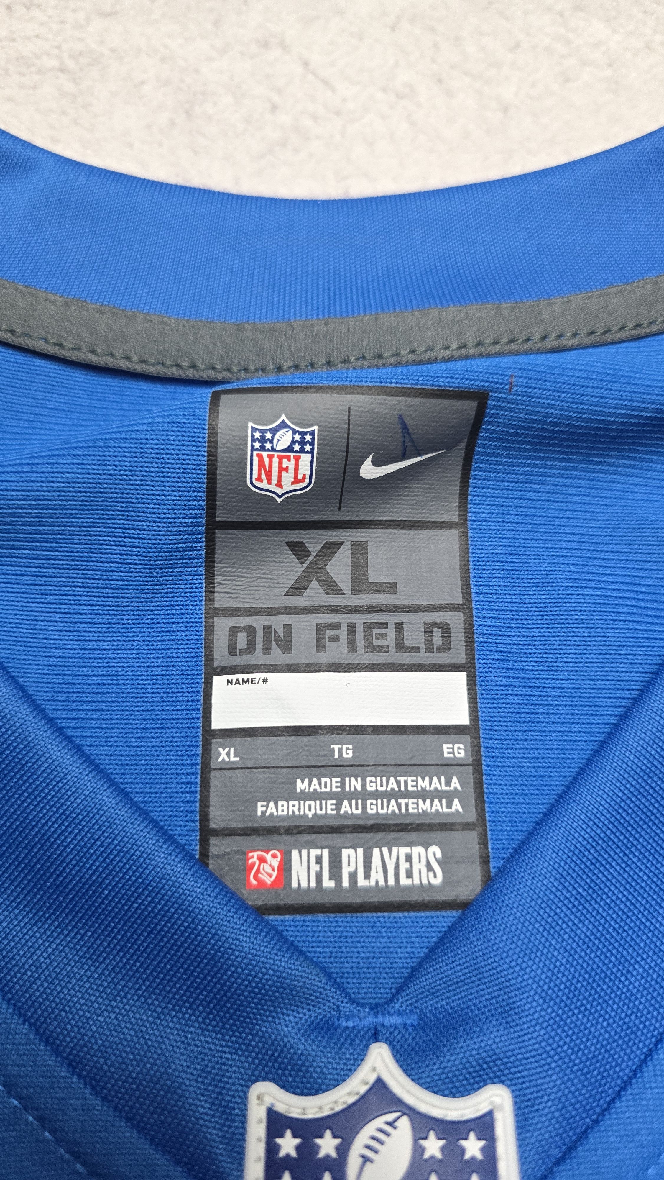 Nike Reggie Bush #21 Detroit Lions Nike On Field NFL Jersey Size US XL / EU 56 / 4 - 16 Thumbnail