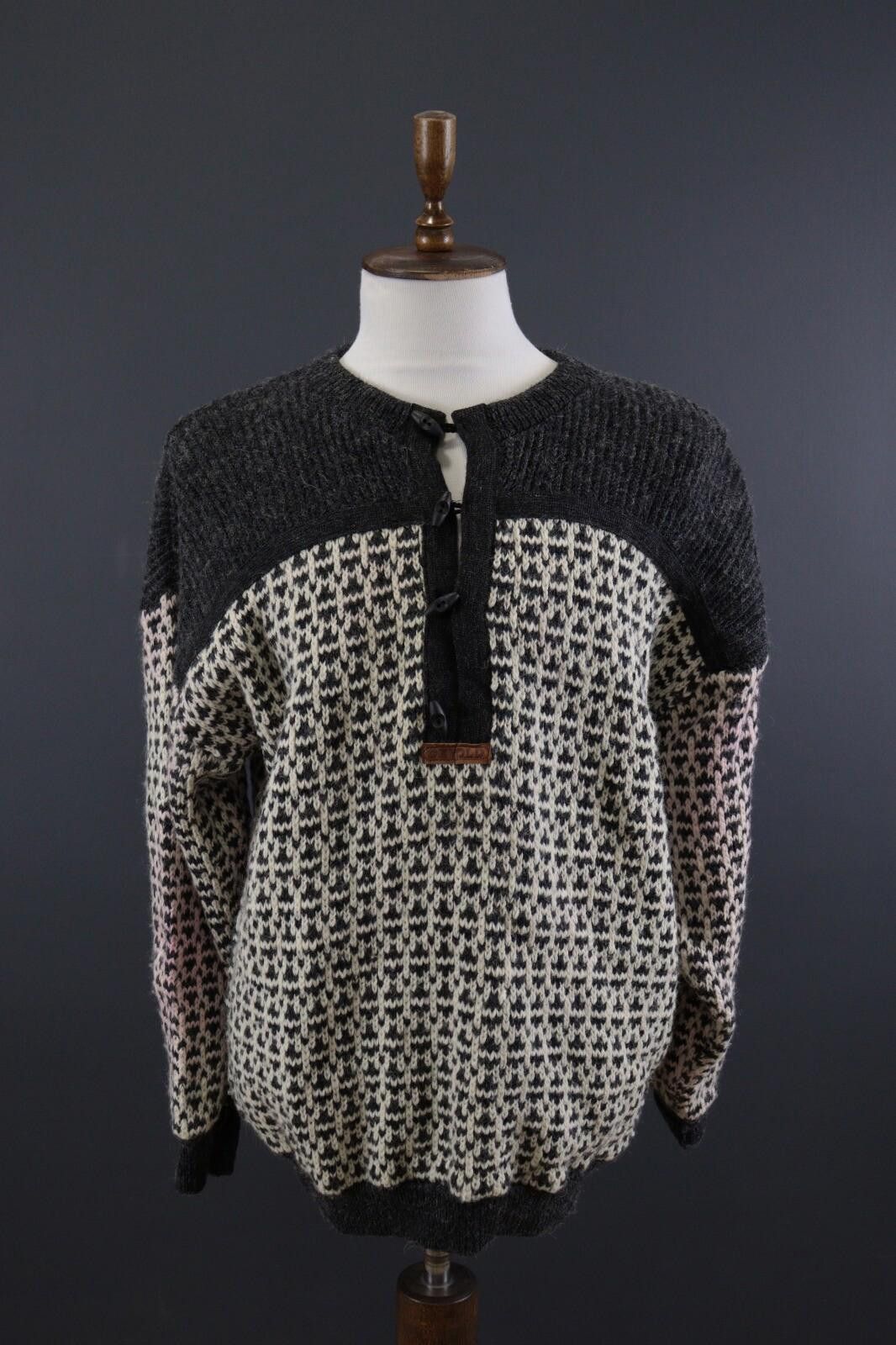 Designer Devold Norway Knit Sweater Ski Vintage Size L US 42 EU 52 Size US L / EU 52-54 / 3 - 1 Thumbnail
