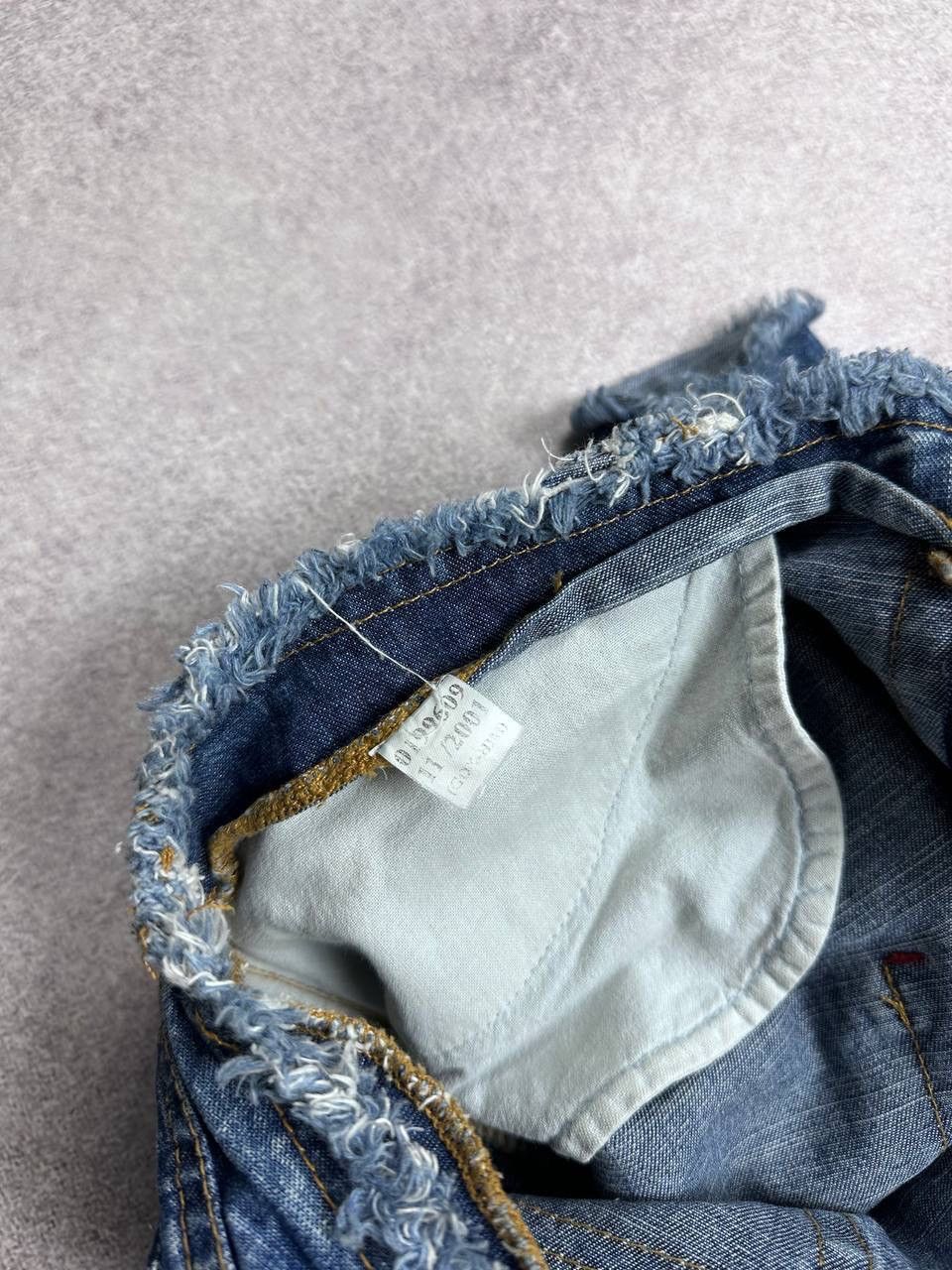 Tommy Hilfiger Vintage Tommy Hilfiger Deconstruct Avantgarde Shirt 28 Size 29" - 7 Thumbnail