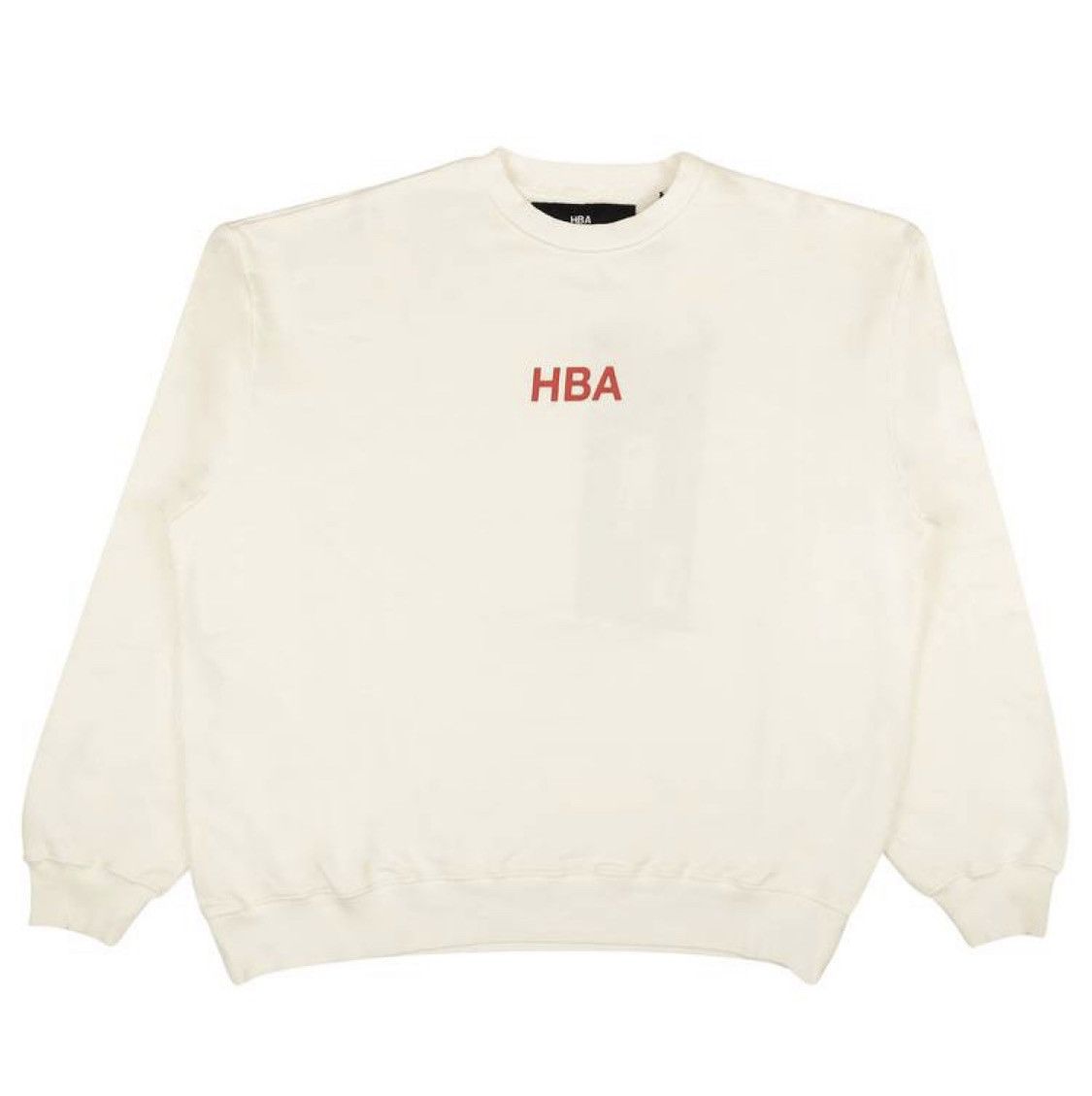 image of Hood By Air Shot Sweatshirt in White, Men's (Size Small)