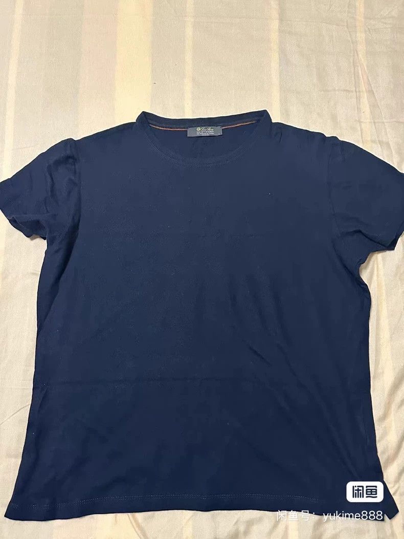 Other LORO PIANA Round neck short sleeve T-shirt Size L / US 10 / IT 46 - 3 Thumbnail