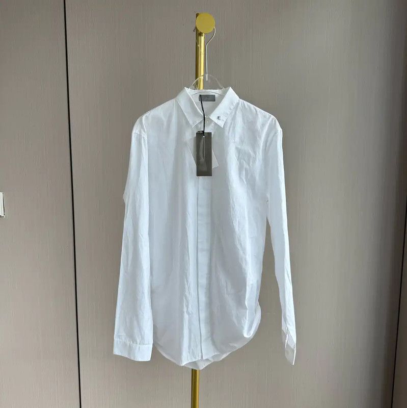 Dior Dior White Cotton Women's Shirt 0089 Size ONE SIZE - 1 Thumbnail