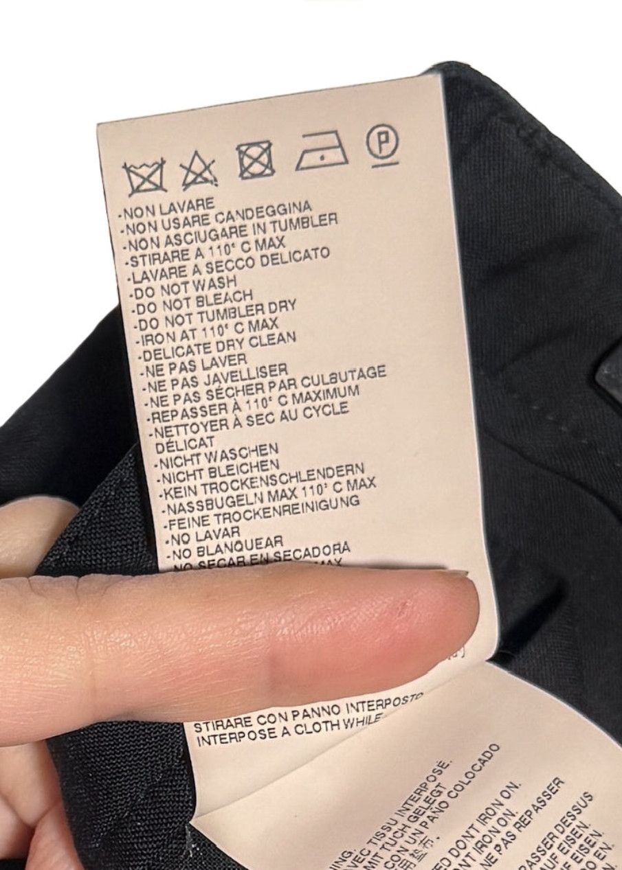 Maison Margiela Maison Margiela 2015 Black Drawstring Slim Trousers Size US 32 / EU 48 - 8 Thumbnail