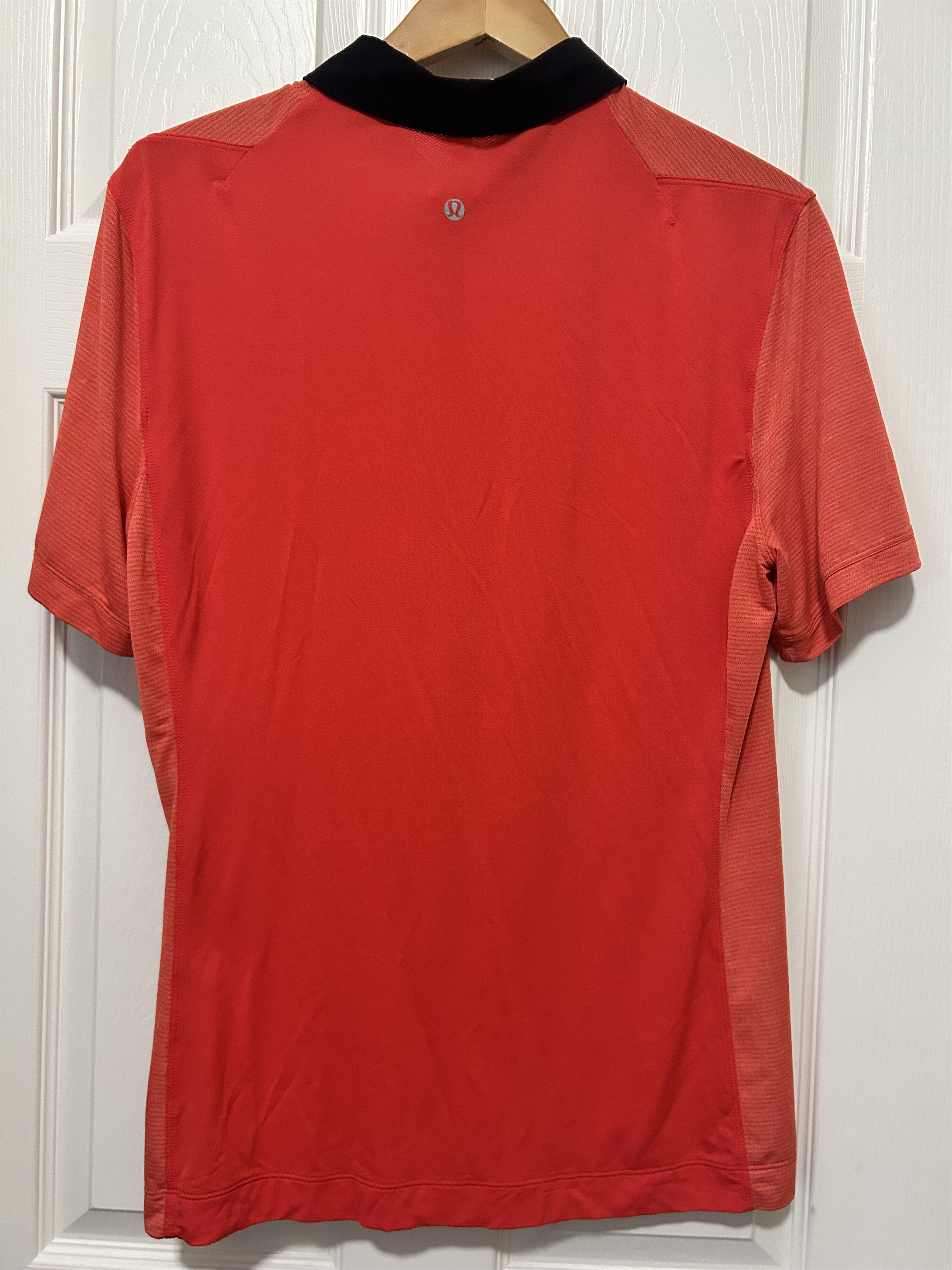 Lululemon Lululemon Precision Golf Polo Performance Orange Red Medium Size US M / EU 48-50 / 2 - 4 Thumbnail