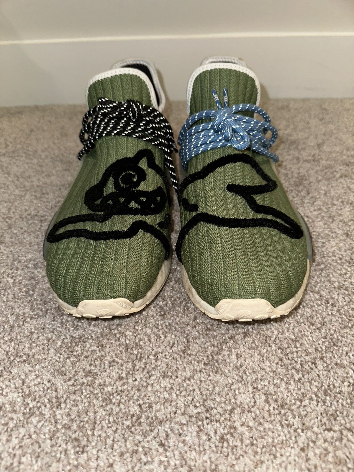 Adidas × Pharrell adidas Pharrell x Billionaire Boys Club Running Dog NMD Hu Size US 9.5 / EU 42-43 - 5 Thumbnail