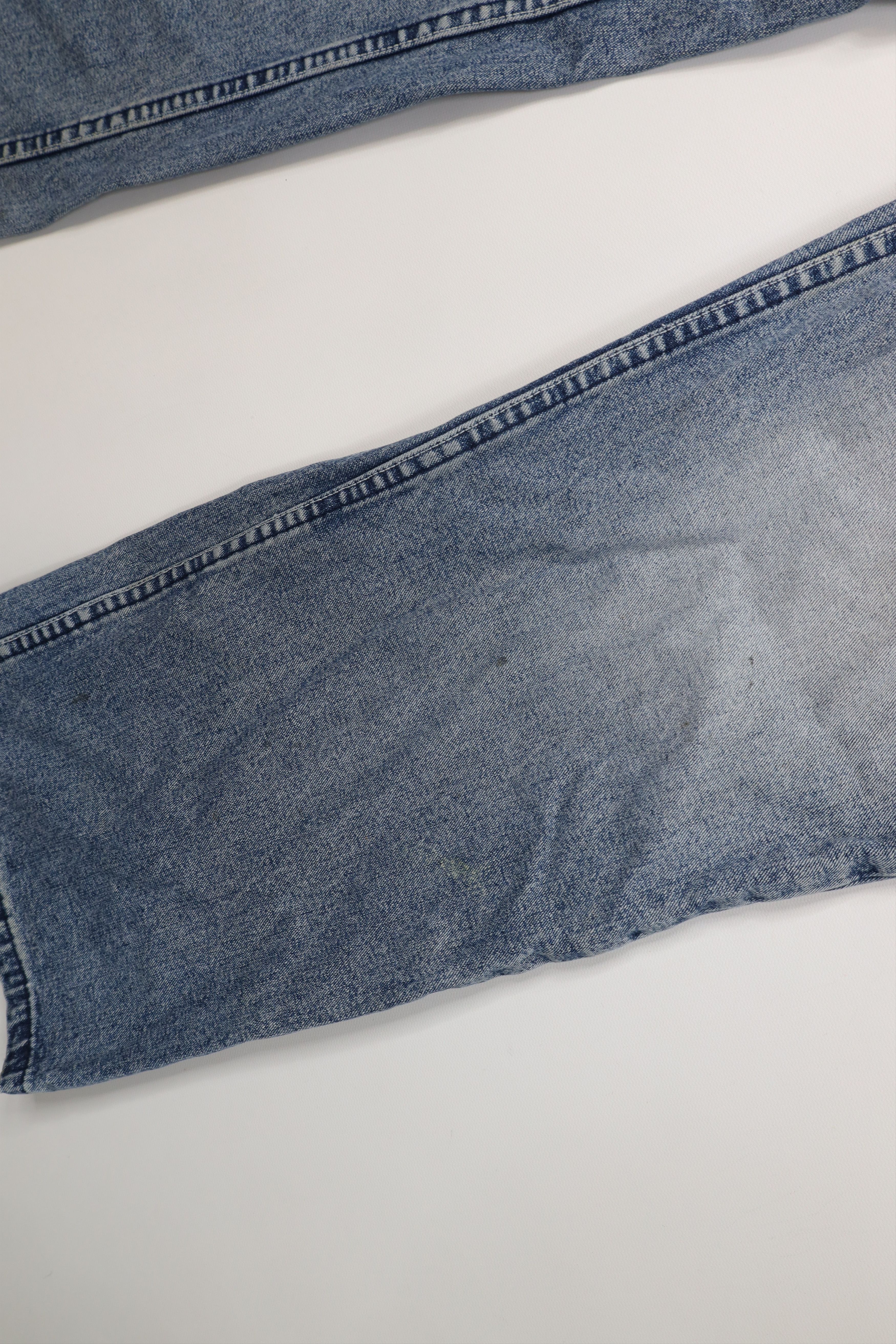 Vintage Vintage 90s Y2K Streetwear Baggy Wide Leg Denim Jeans Size US 34 / EU 50 - 5 Thumbnail