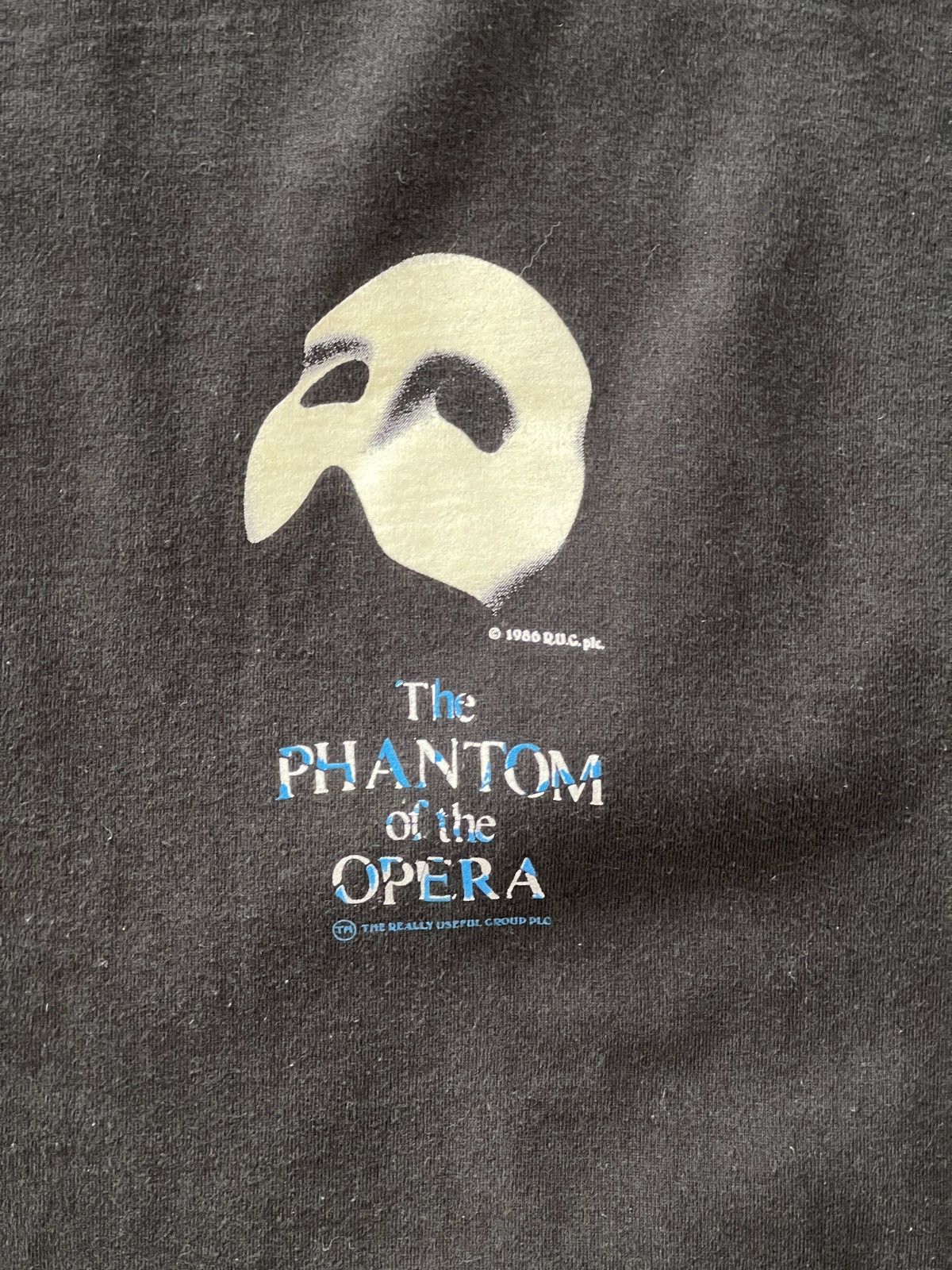 Vintage Vintage 90s The Phantom of the Opera Mask Theater Tee Large Size US L / EU 52-54 / 3 - 5 Thumbnail