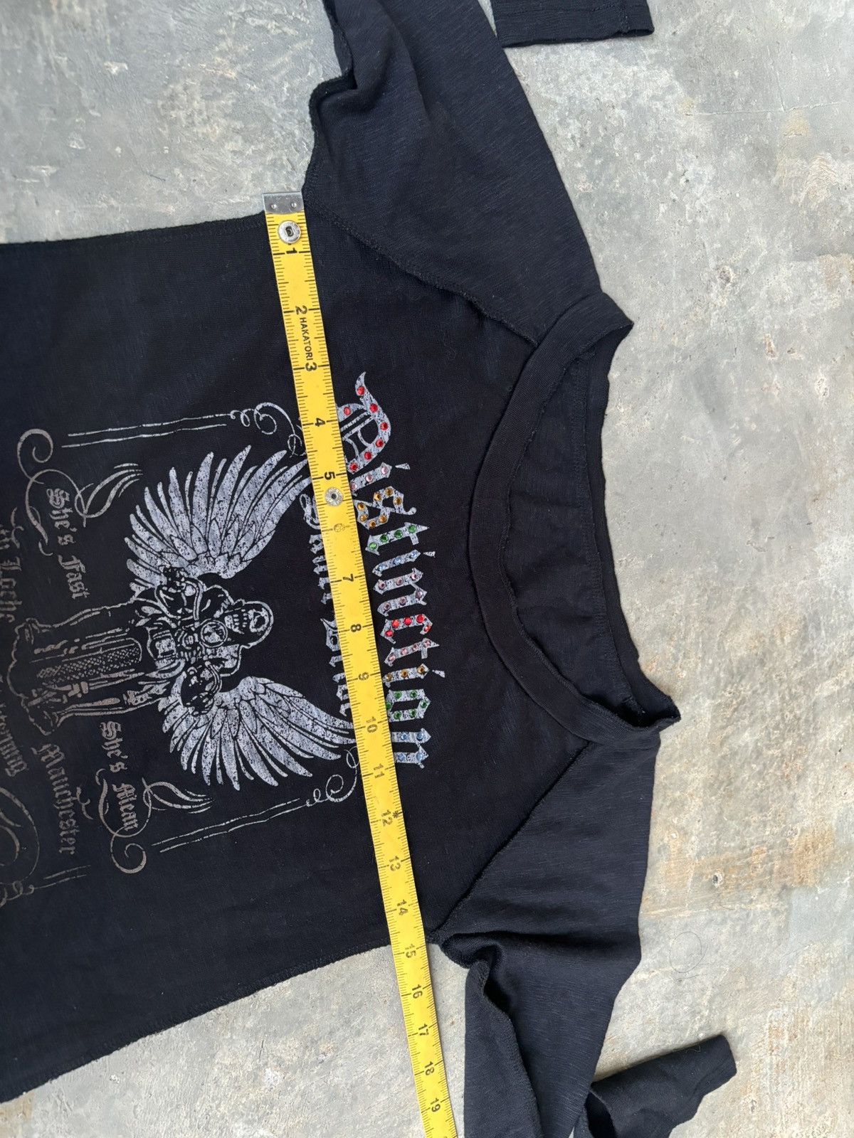 Hysteric Glamour Y2k Skull Dribe Ifsix Punk Style Longsleeve Size M / US 6-8 / IT 42-44 - 7 Thumbnail