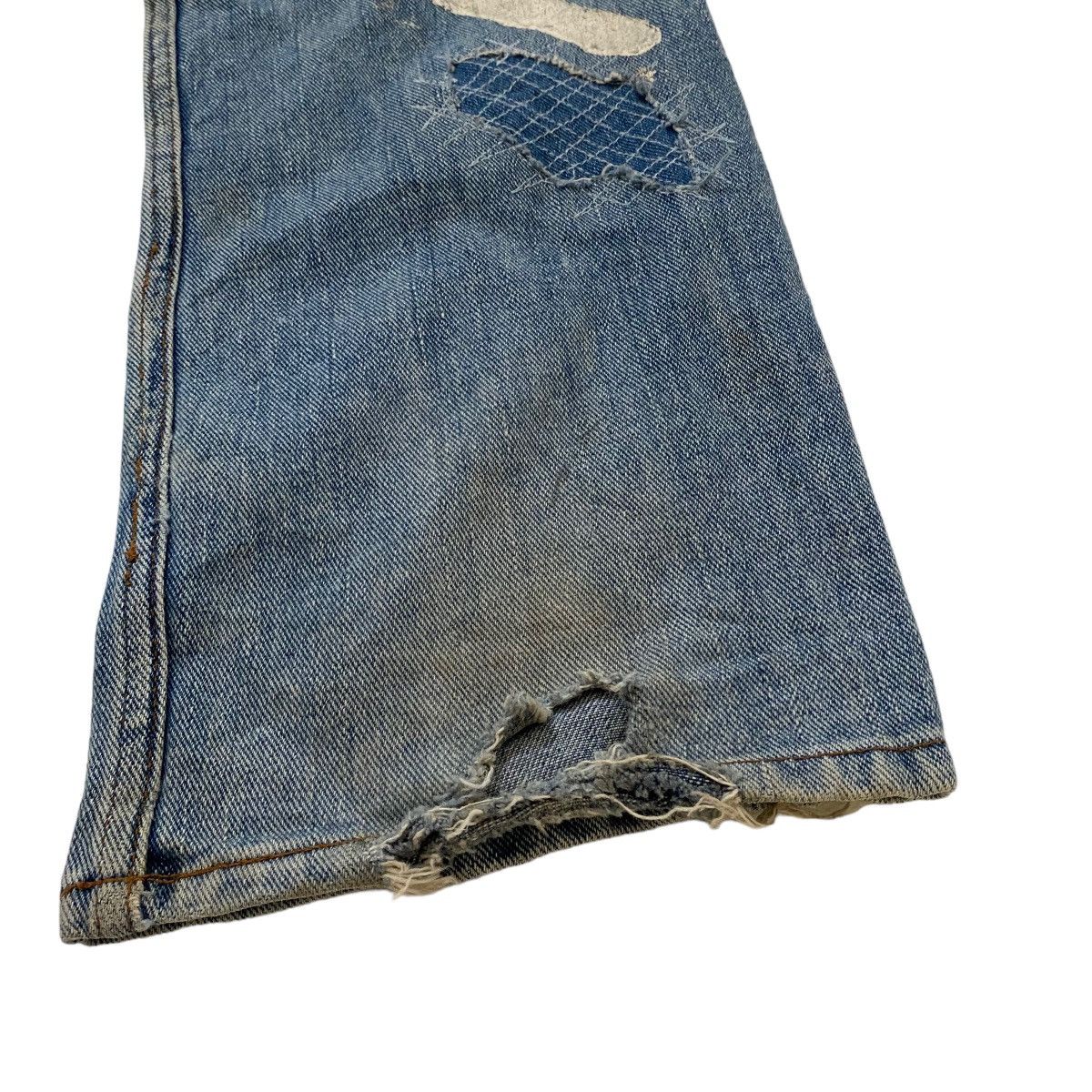 Japanese Brand ☀️Nice design japanese style patchwork boro jeans Size US 30 / EU 46 - 9 Thumbnail