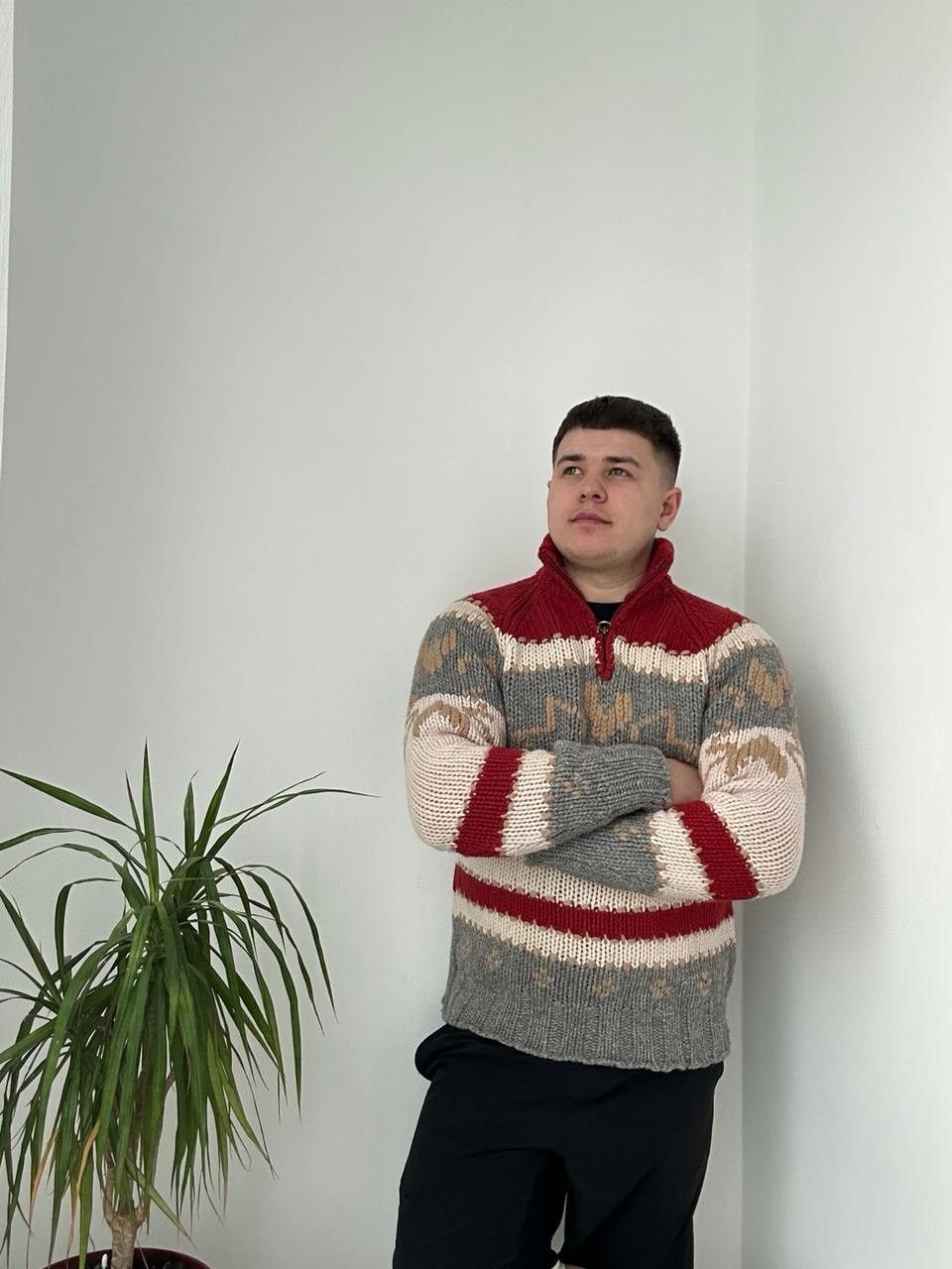 Marlboro Classics × Vintage Vintage Marlboro Classics Wool Knit Sweater Size US M / EU 48-50 / 2 - 7 Thumbnail