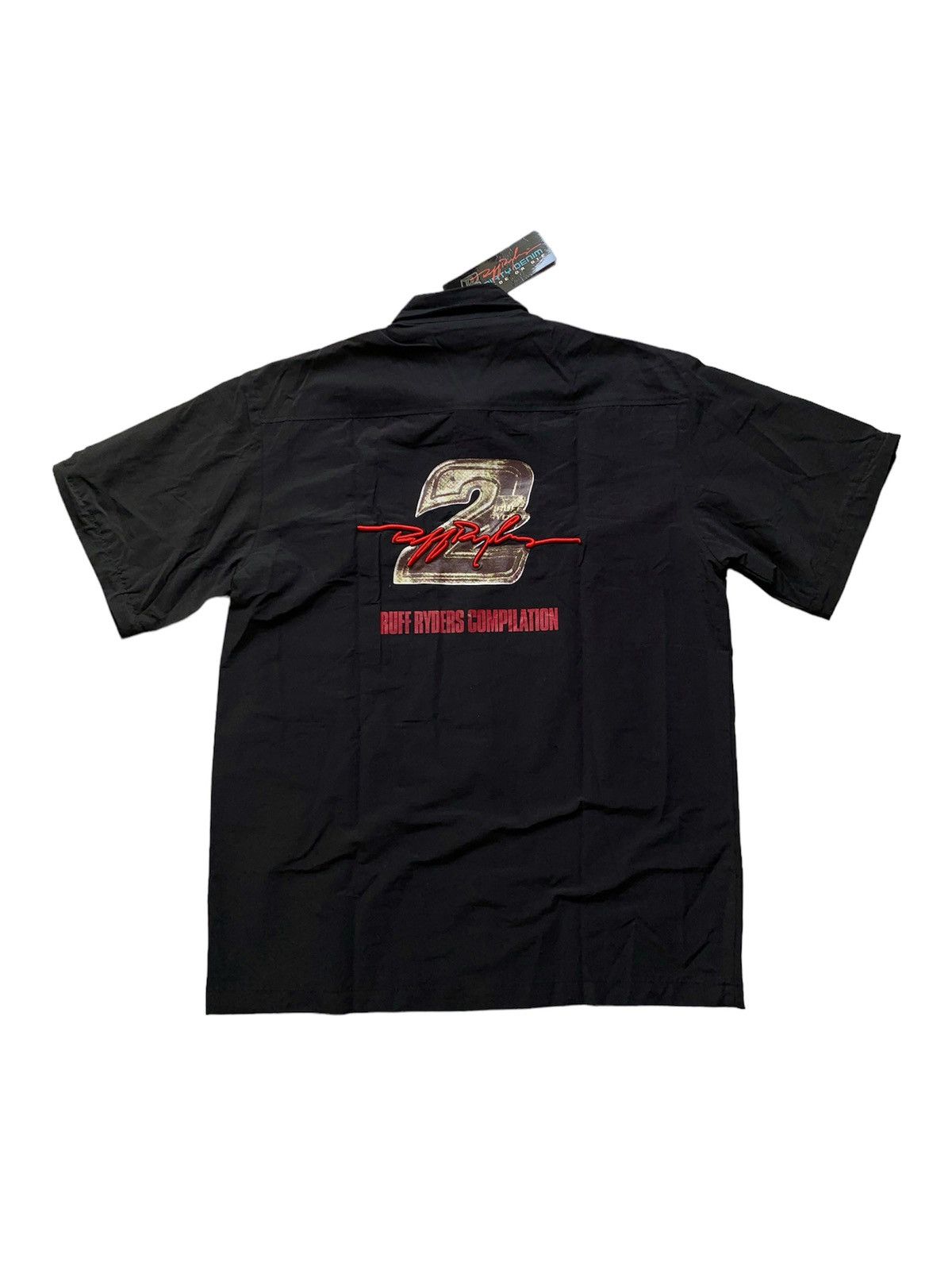 Ruff Ryders Vintage DMX Ruff Ryders Dirty Denim Rap Shirt (Button Ups) Size US M / EU 48-50 / 2 - 3 Thumbnail