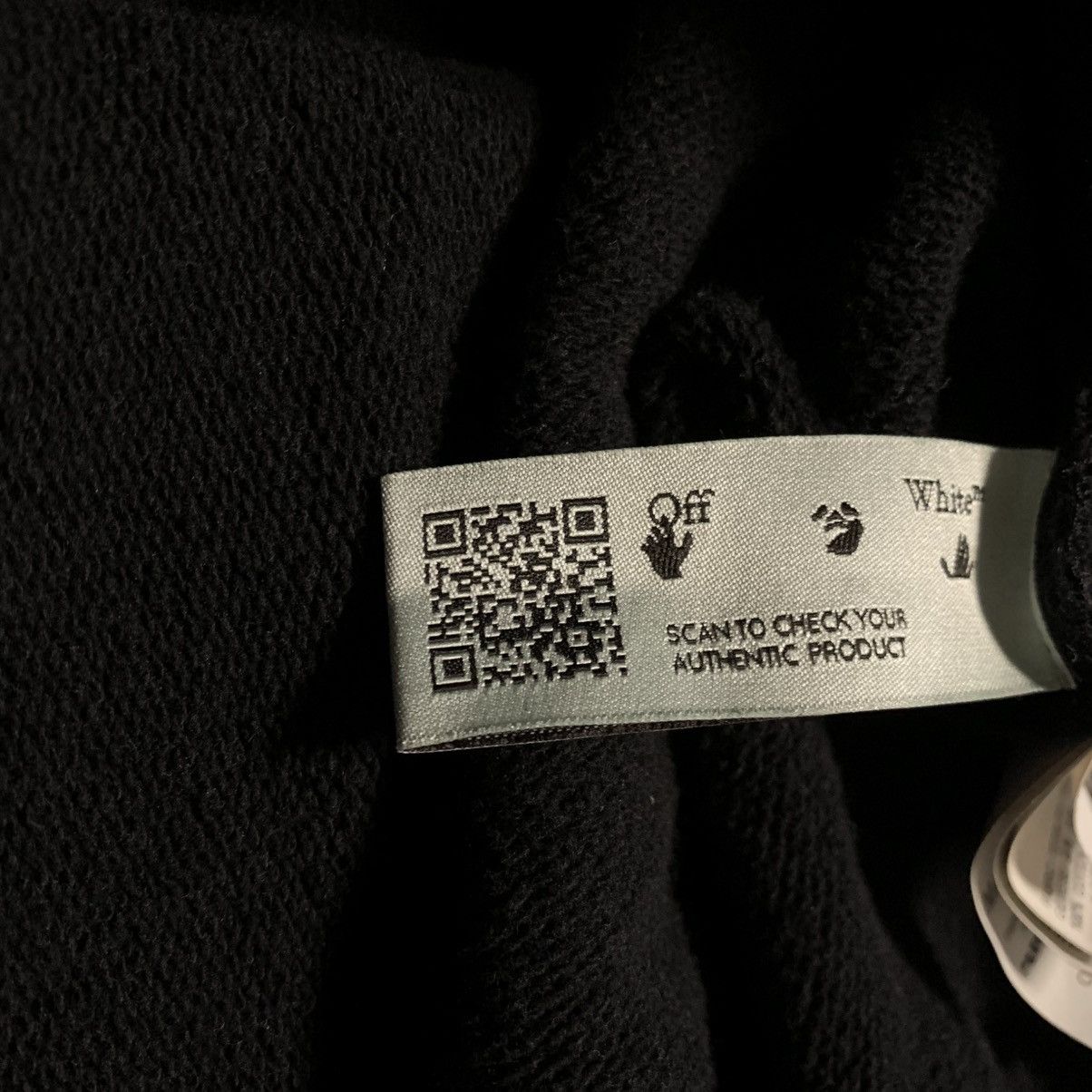 Off-White Off White Medium Pascal Arrows Black Hoodie Virgil Abloh Size US M / EU 48-50 / 2 - 11 Thumbnail