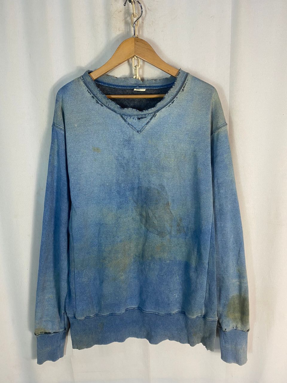 Japanese Brand Unisex🔥Union made distressed sweatshirt Size US M / EU 48-50 / 2 - 11 Thumbnail
