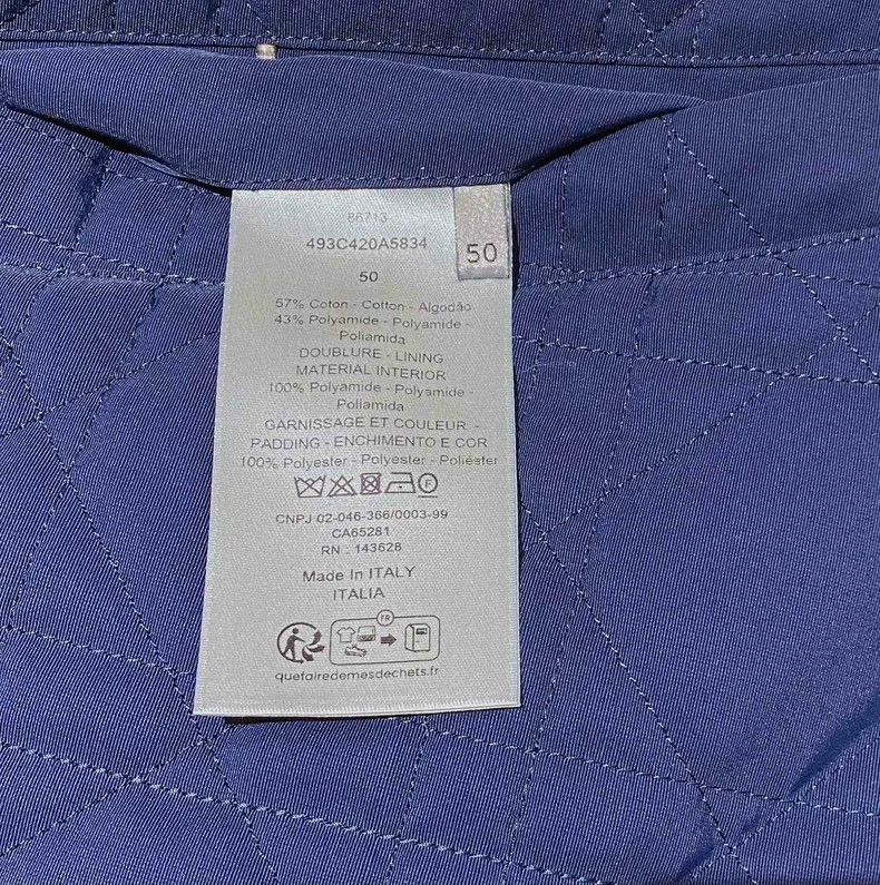 Dior Dior Blue jacket 2502-Nextarrow Size US M / EU 48-50 / 2 - 6 Thumbnail