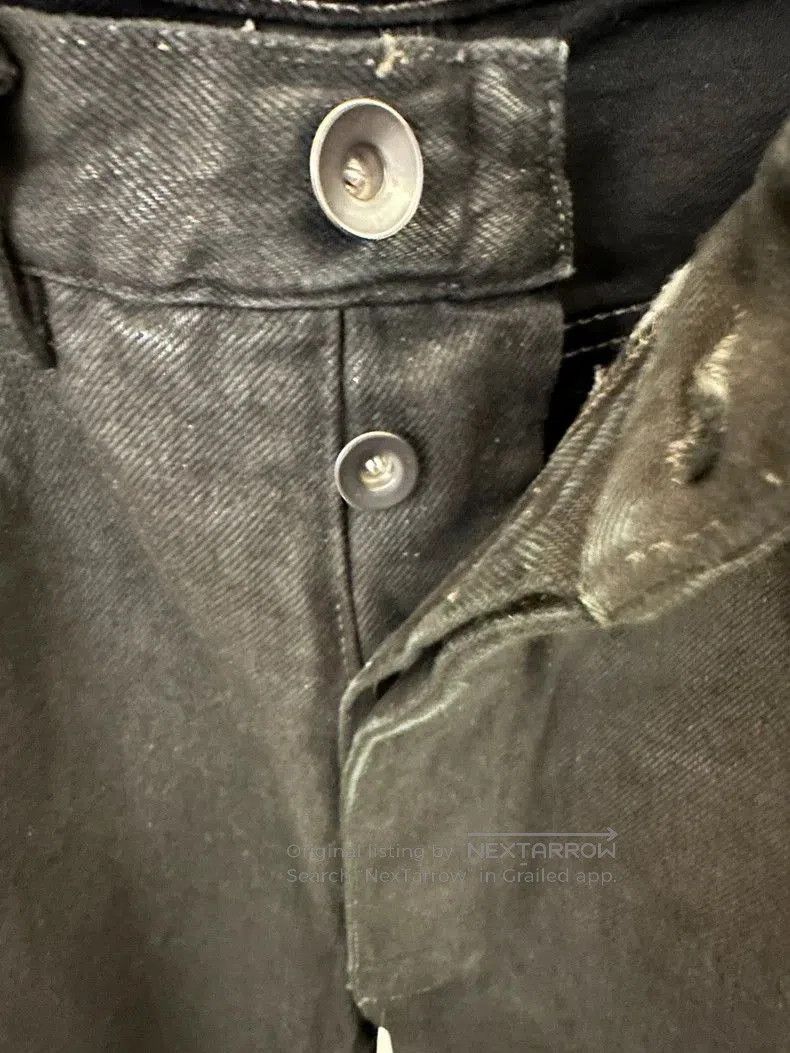 Rick Owens Rick Owens Waxed black cattle. Size US 32 / EU 48 - 3 Thumbnail
