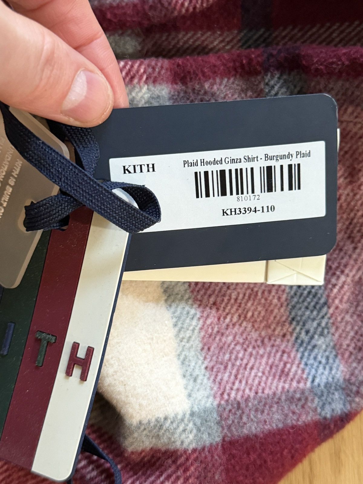 Kith Kith Plaid Hooded Ginza Shirt Sz M Size US M / EU 48-50 / 2 - 6 Thumbnail