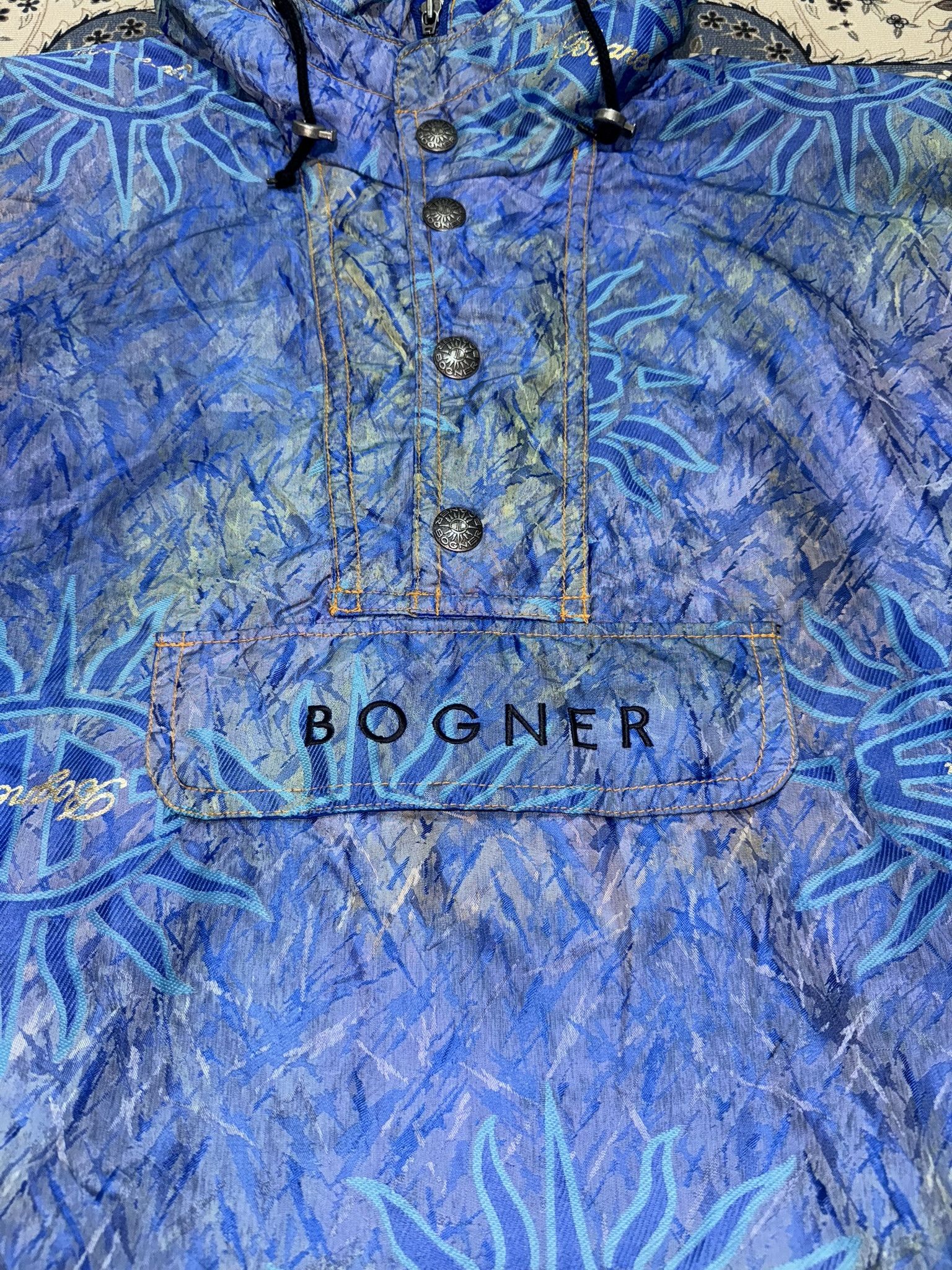 Bogner Vintage Bogner Anorak Ski Jacket Kangaroo Pocket Size US XL / EU 56 / 4 - 2 Thumbnail