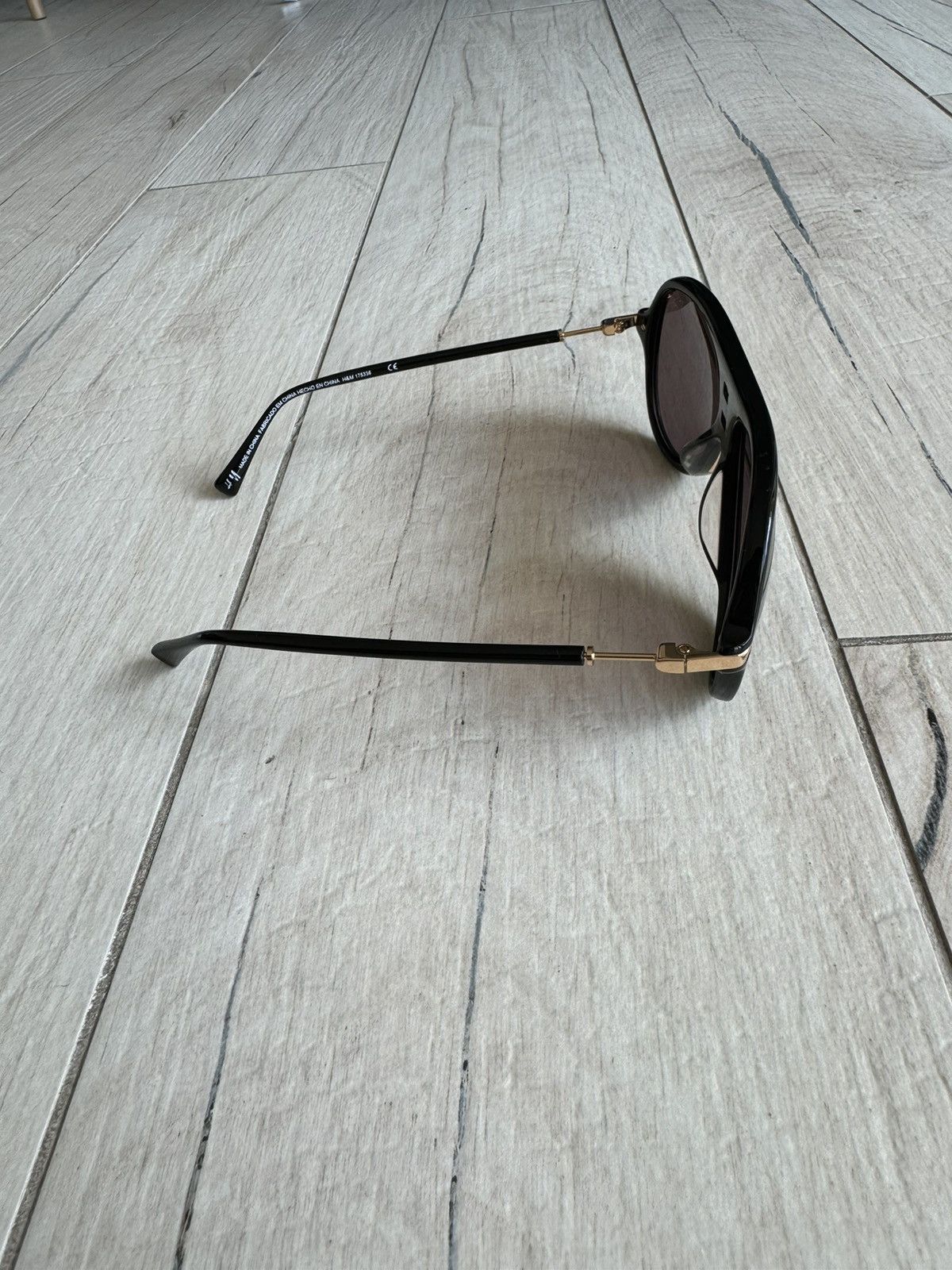 FW15 Balmain X H&M Black Sunglasses