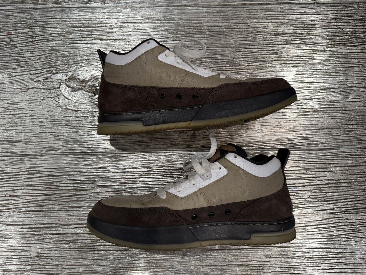 Nike 2008 Jordan Flipsyde Walnut/Khaki-Dark Brown-White Size US 12 / EU 45 - 1 Thumbnail