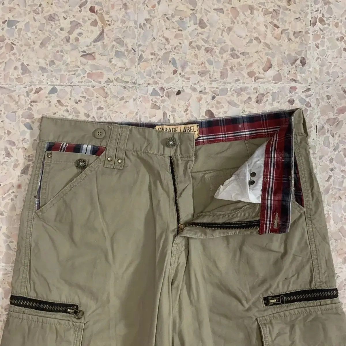 Tornado Mart W32 L32🔥 Y2K Garage Label Utility Suspenders Trousers Cargo Size US 32 / EU 48 - 5 Thumbnail