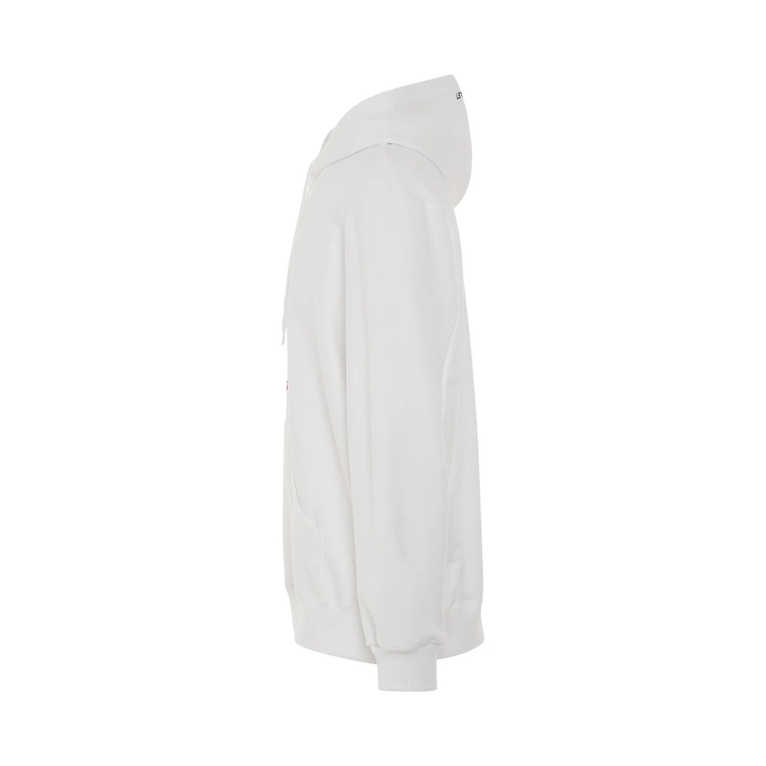 Doublet o1mris0824 Knit Hoodie in White Size US L / EU 52-54 / 3 - 3 Thumbnail