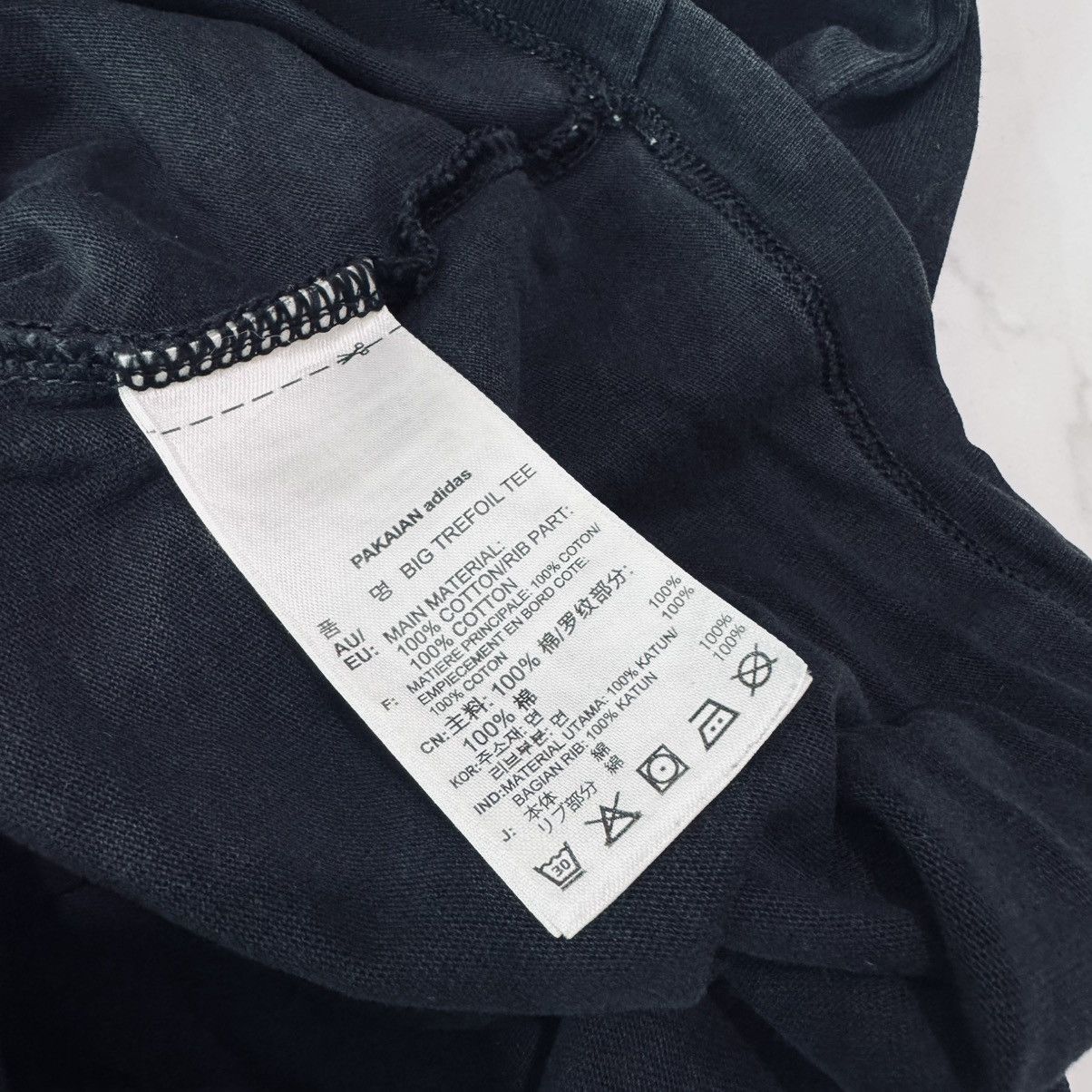 Adidas Big Tri Foil Adidas Tee Size L / US 10 / IT 46 - 7 Thumbnail