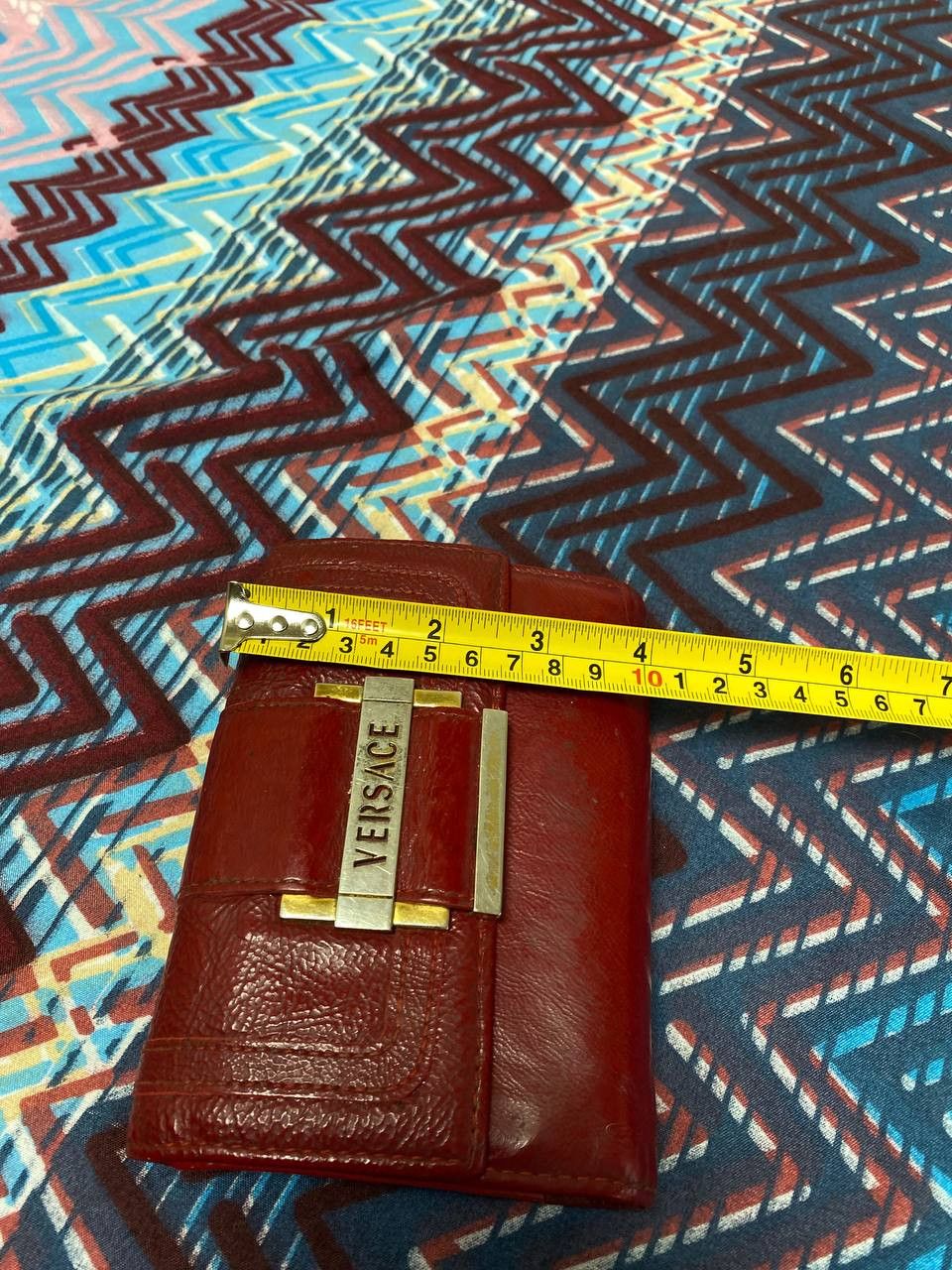 Versace Versace Grained Leather Medusa Wallet Size ONE SIZE - 17 Thumbnail