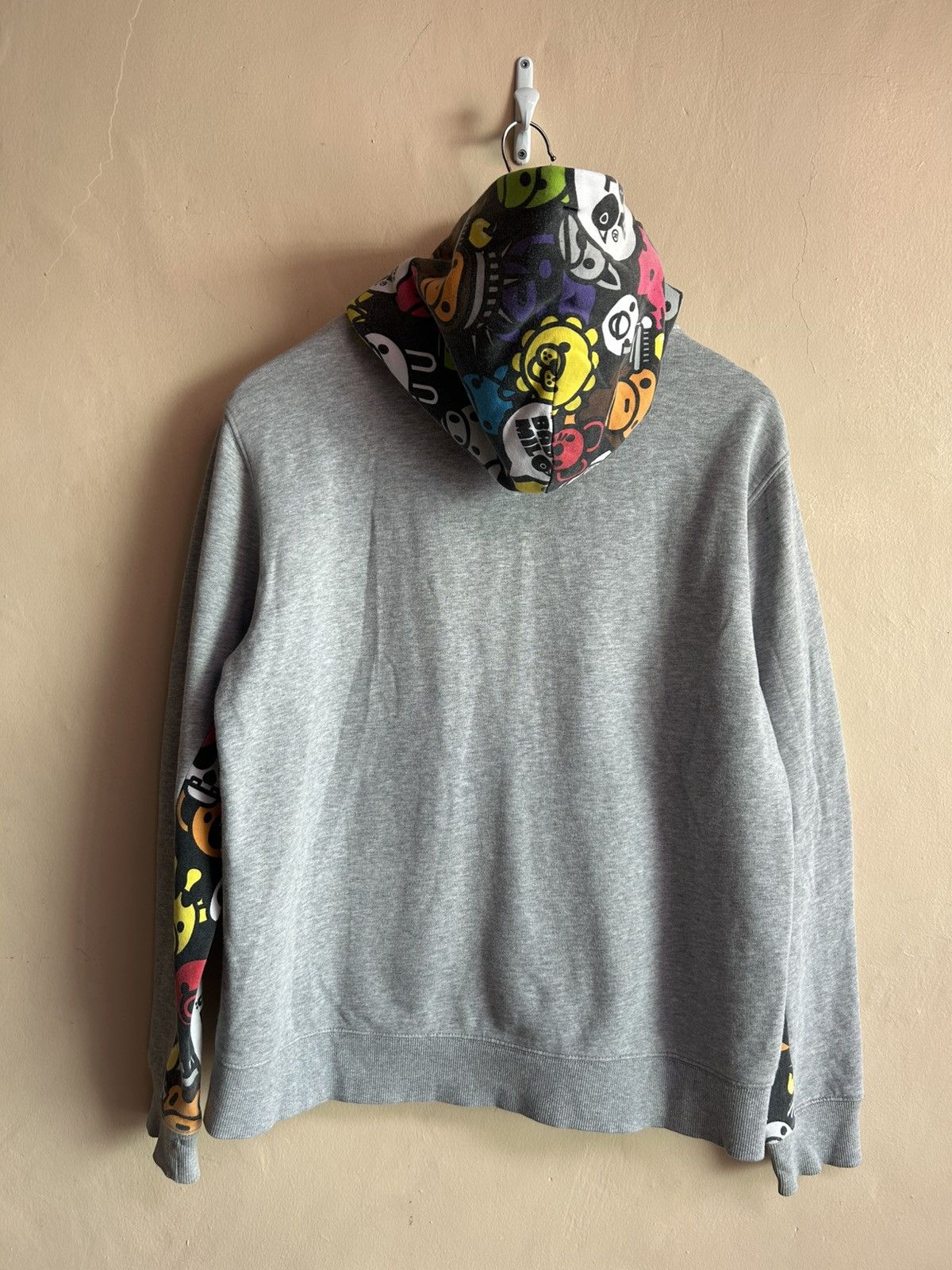 Bape × Chocolate BAPE x CHOCOOLATE - CHENILLE STITCH FULL ZIP HOODIE Size US L / EU 52-54 / 3 - 2 Thumbnail