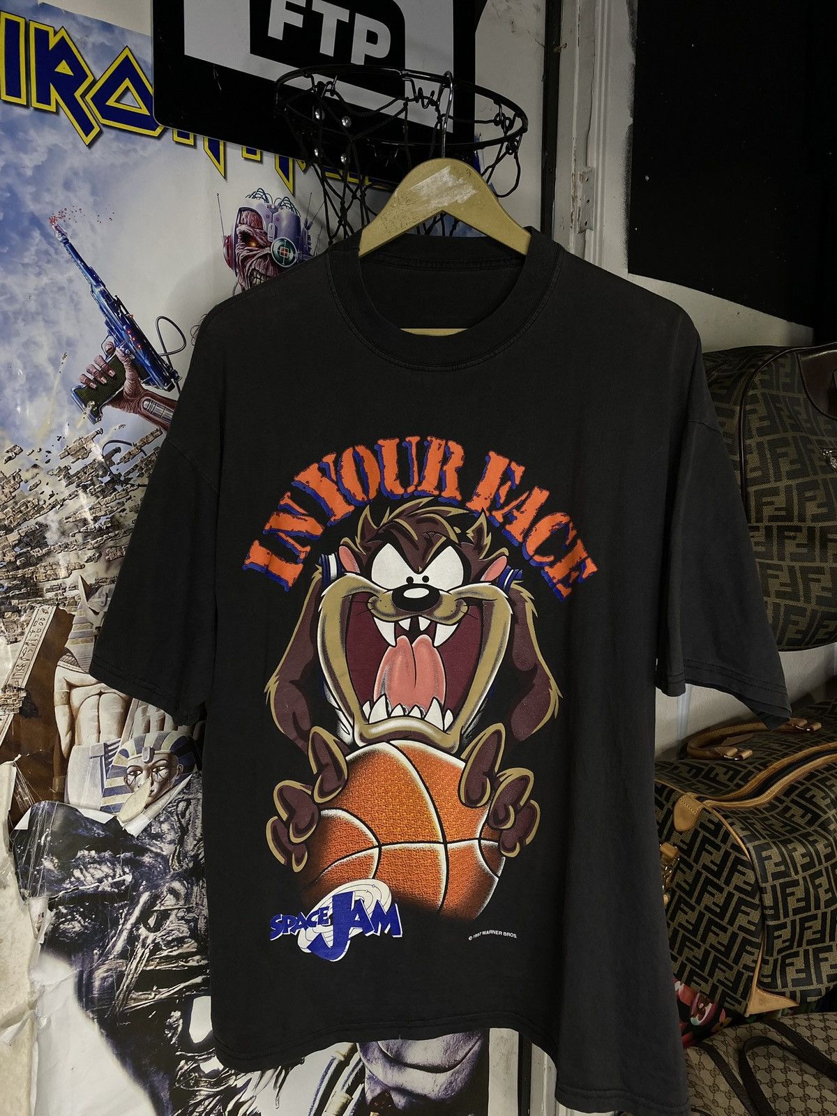 Other Vintage 90’s Looney Tunes Space Jam Movie Tee Shirt Large Size US L / EU 52-54 / 3 - 1 Thumbnail
