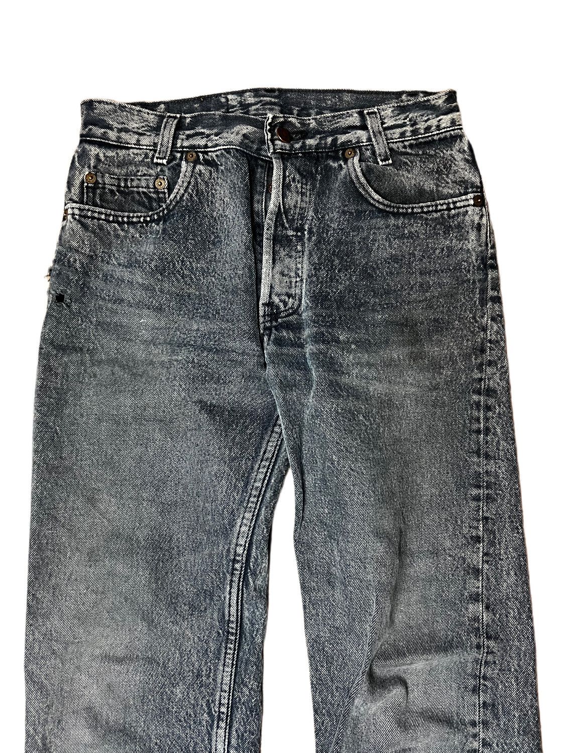 Levi's Vintage Clothing Vintage Levi's Straight Leg Button Fly Denim Jeans Size US 29 - 1 Thumbnail