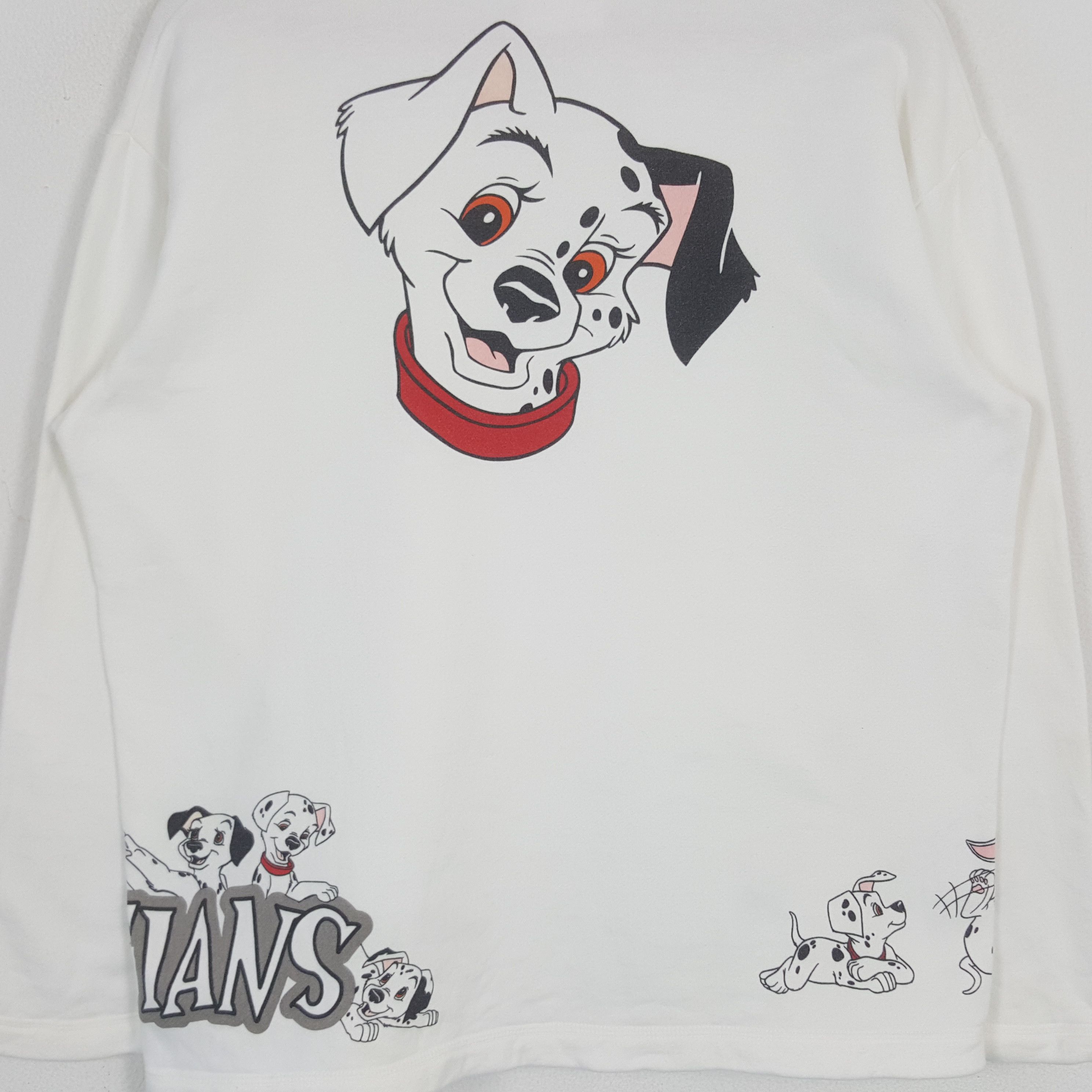 Other Vintage 101 Dalmatians Disney Cartoon Sweatshirt C283N26 Size US M / EU 48-50 / 2 - 1 Thumbnail