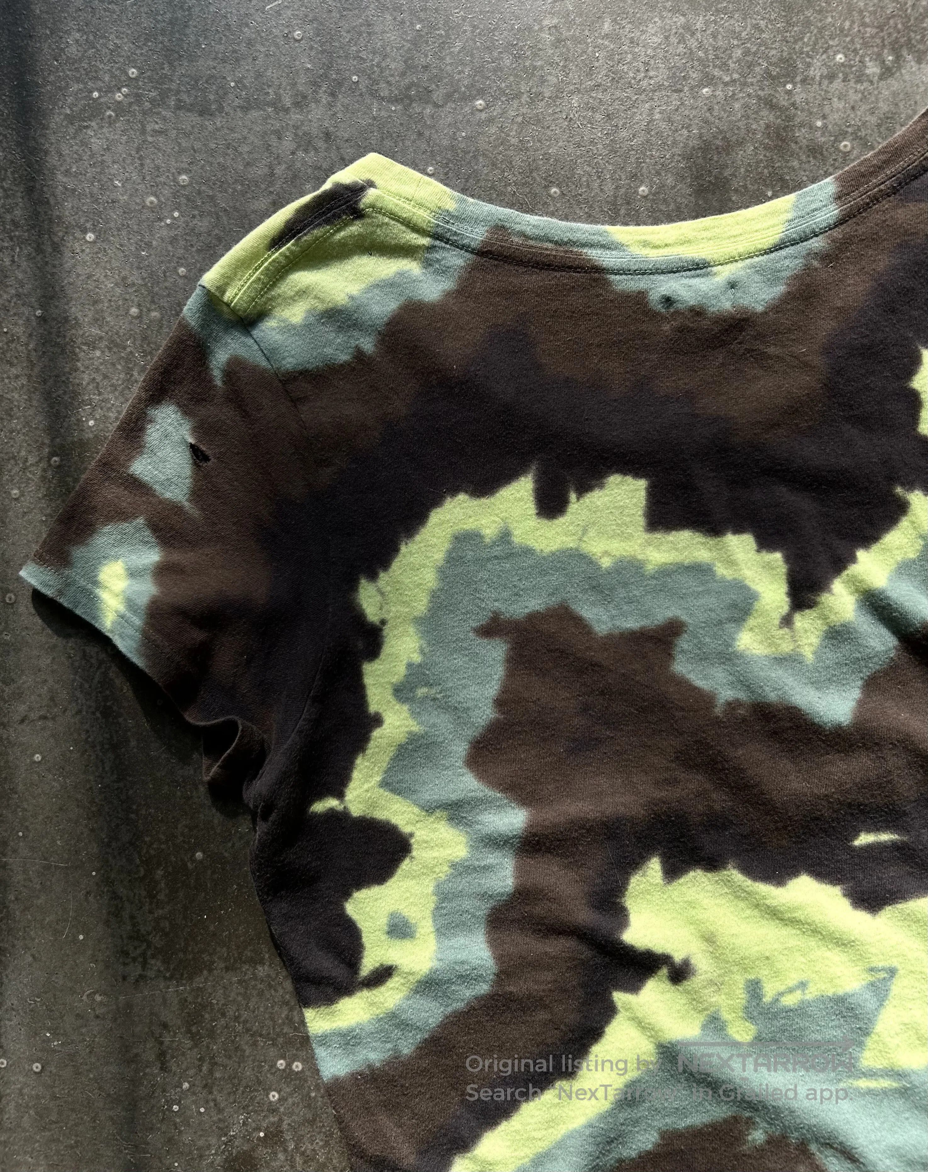 Japanese Brand Camo Print Short Sleeve Shirt. Size US M / EU 48-50 / 2 - 8 Thumbnail
