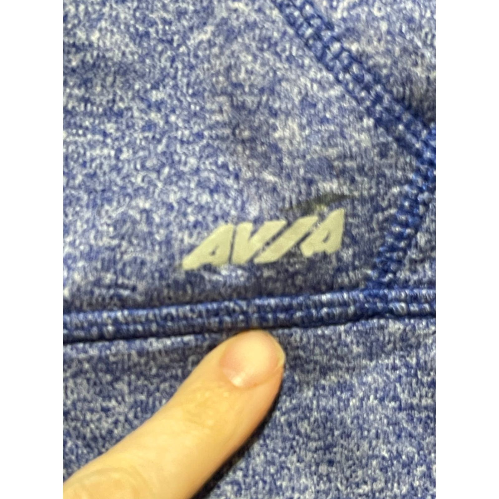 Avia Avia Hoodie Womens XL Blue Pullover Drawstring Pocket Size XL / US 12-14 / IT 48-50 - 5 Thumbnail