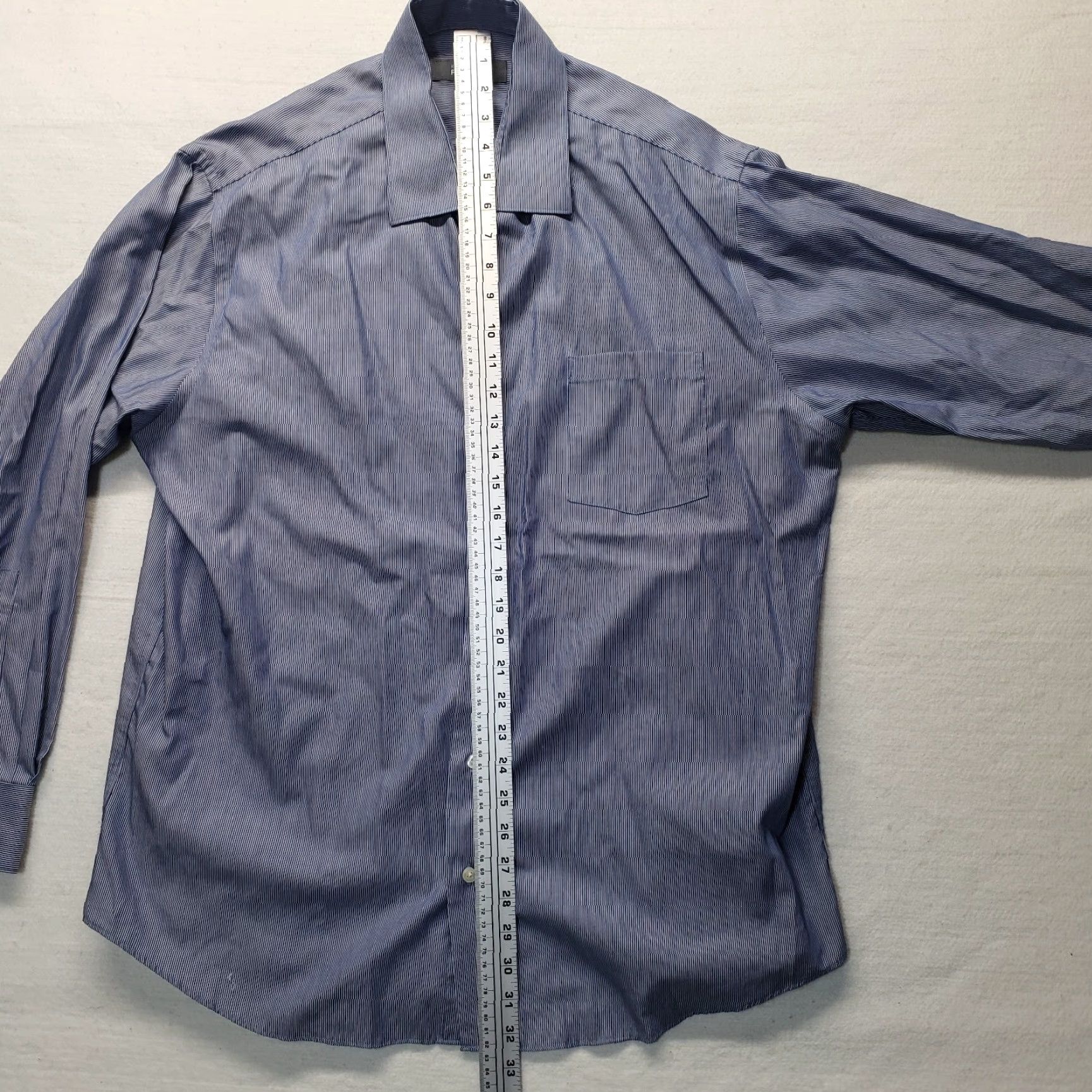Kenneth Cole Kenneth Cole Reaction Shirt Adult XL Blue Button-Up Long Sleeve Mens Size US XL / EU 56 / 4 - 5 Thumbnail