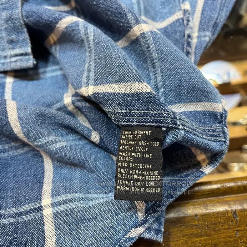 RRL Ralph Lauren RRL Ralph Lauren Old-Style Washed Work Shirt Size US S / EU 44-46 / 1 - 7 Thumbnail
