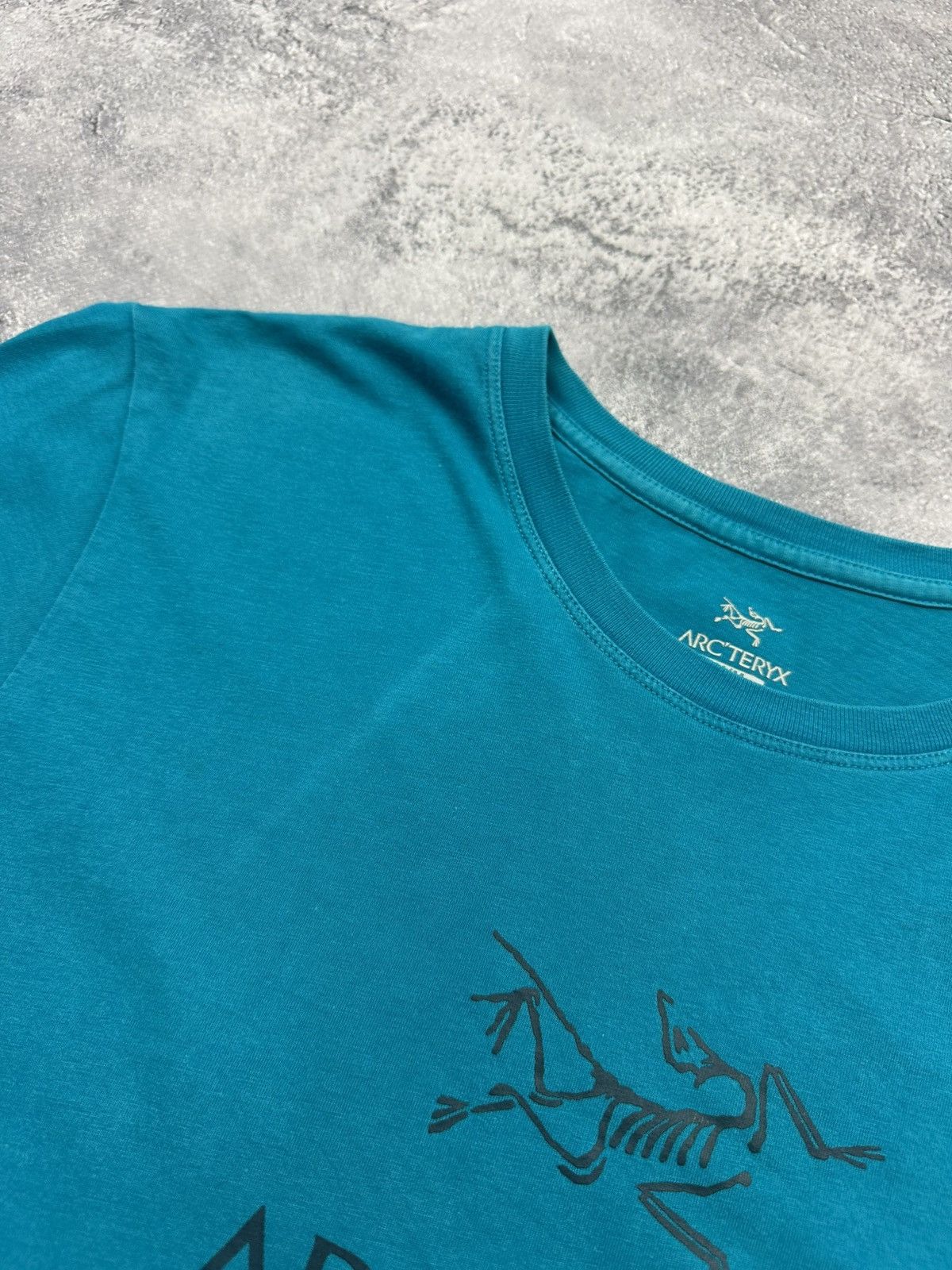 Arc'teryx Arcteryx T-Shirt Outdoor Gorpcore Big Centre Logo Blue Tee Size US M / EU 48-50 / 2 - 15 Thumbnail